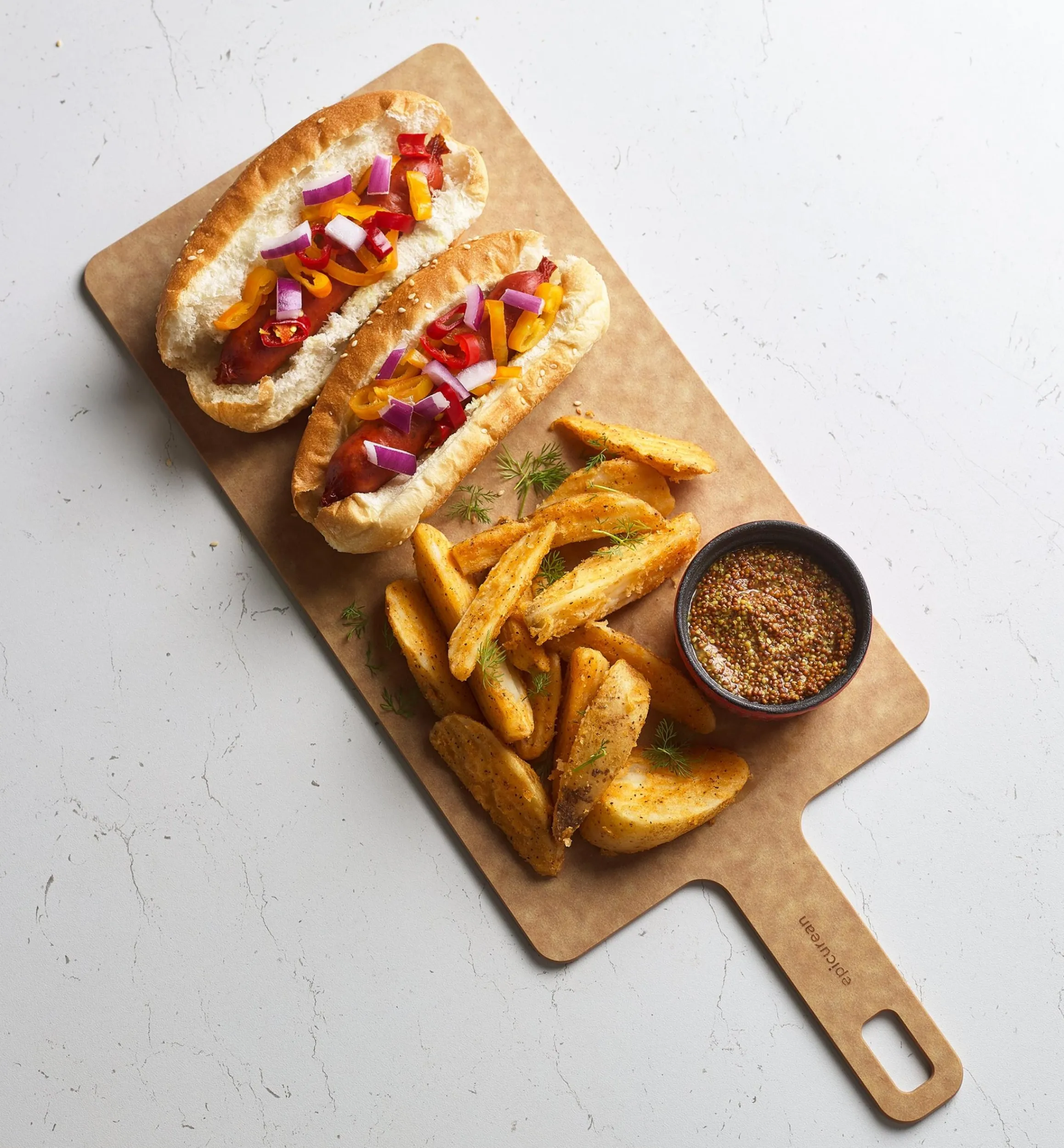 Lee Valley Cutting Boards>Cut & Serve Board