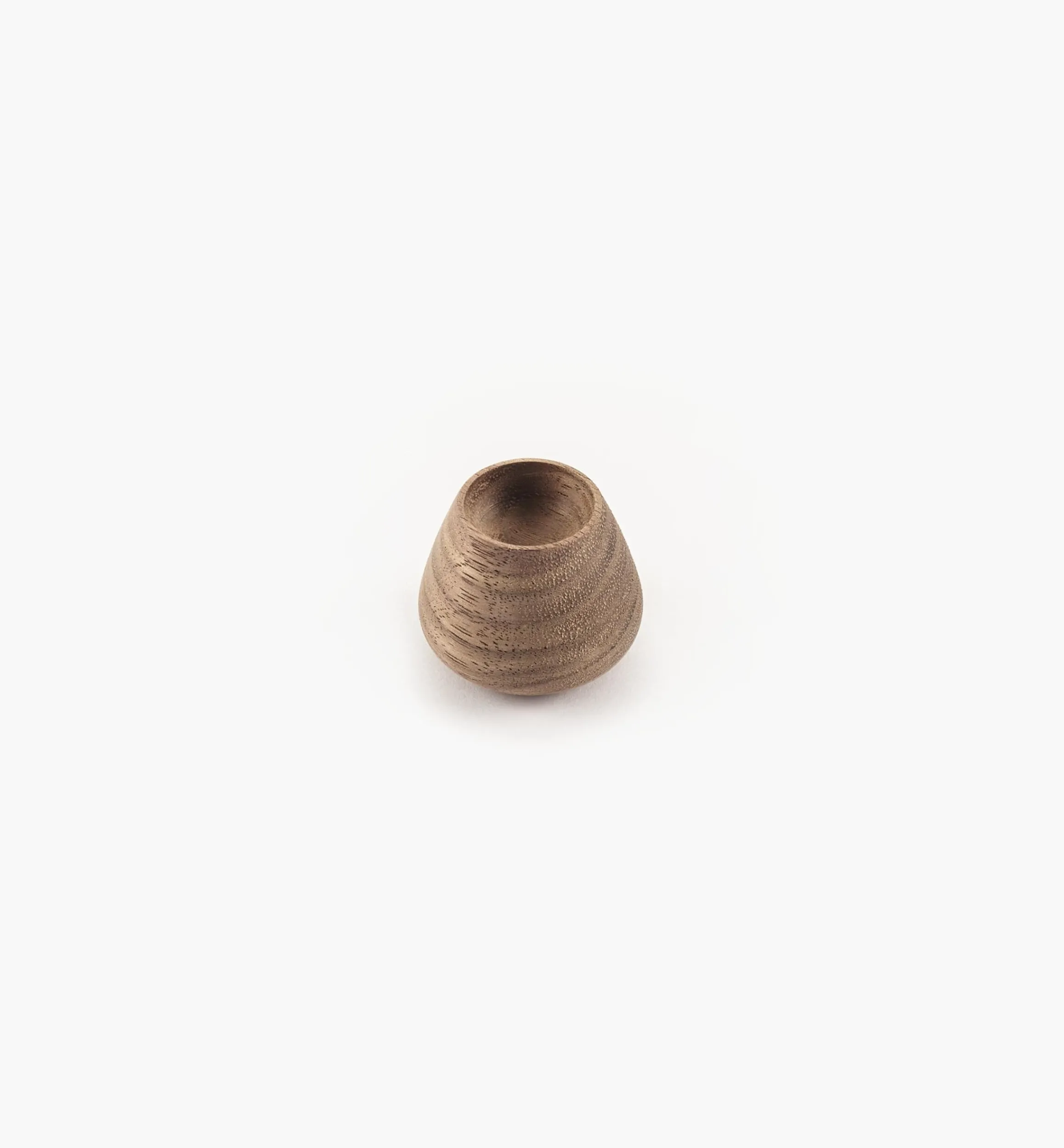 Lee Valley Knobs>Danish Walnut Flowerbud Knobs