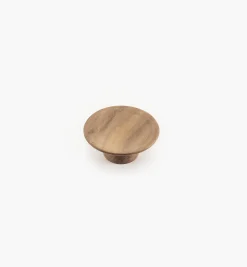 Lee Valley Handles>Danish Walnut Olympia Knob