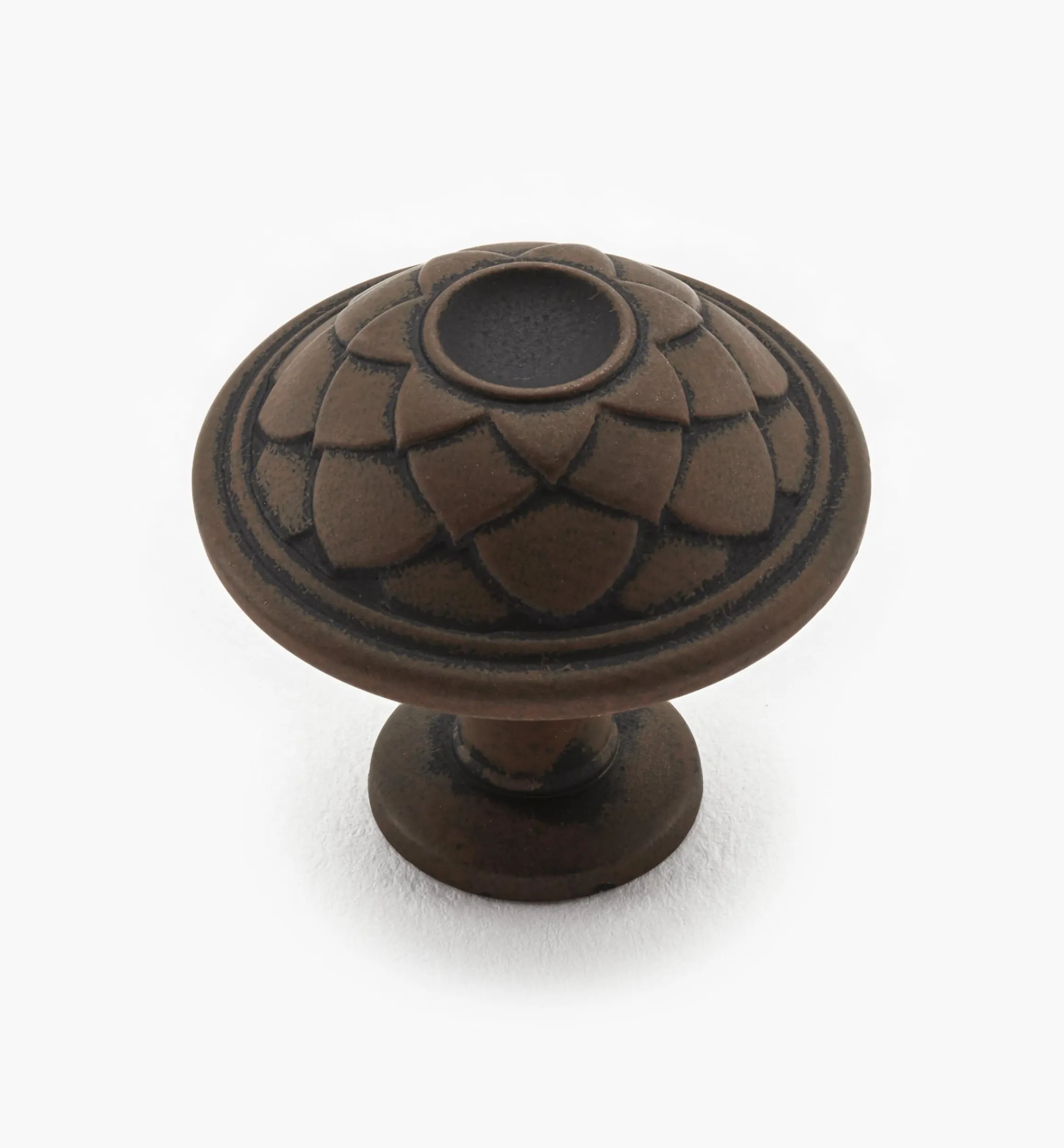 Lee Valley Knobs>Decorative Leaf Knob