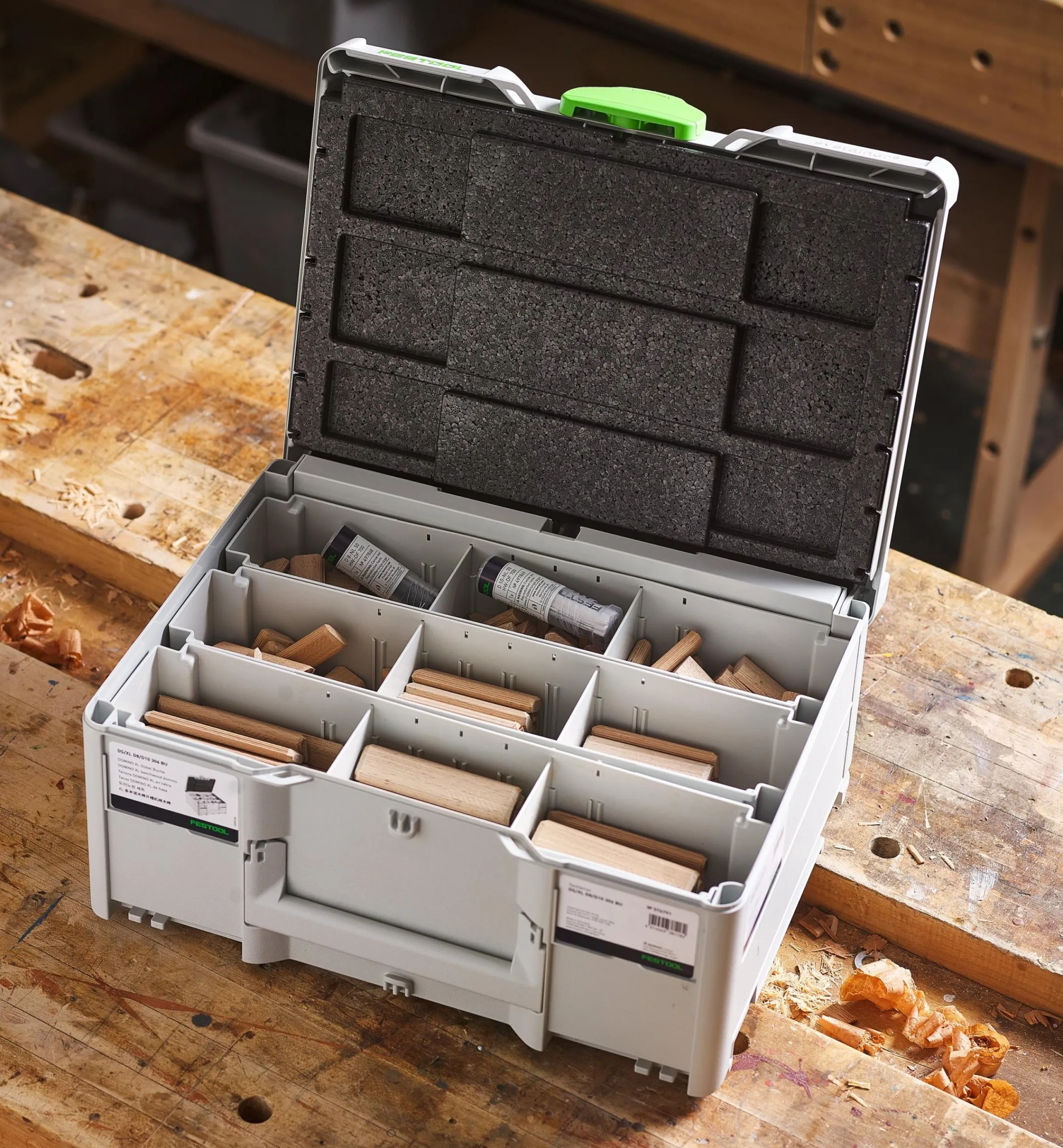 Lee Valley Supplies>Domino Joining System Tenon Assortments