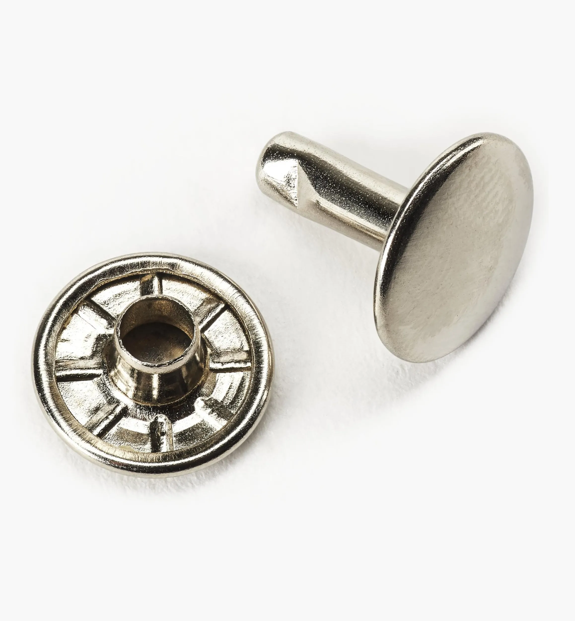 Lee Valley Project Supplies>Double-Capped Leatherworking Rivets By ABC Morini
