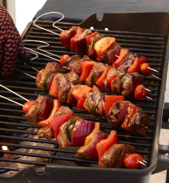 Lee Valley Barbecue>Double-Prong Skewers