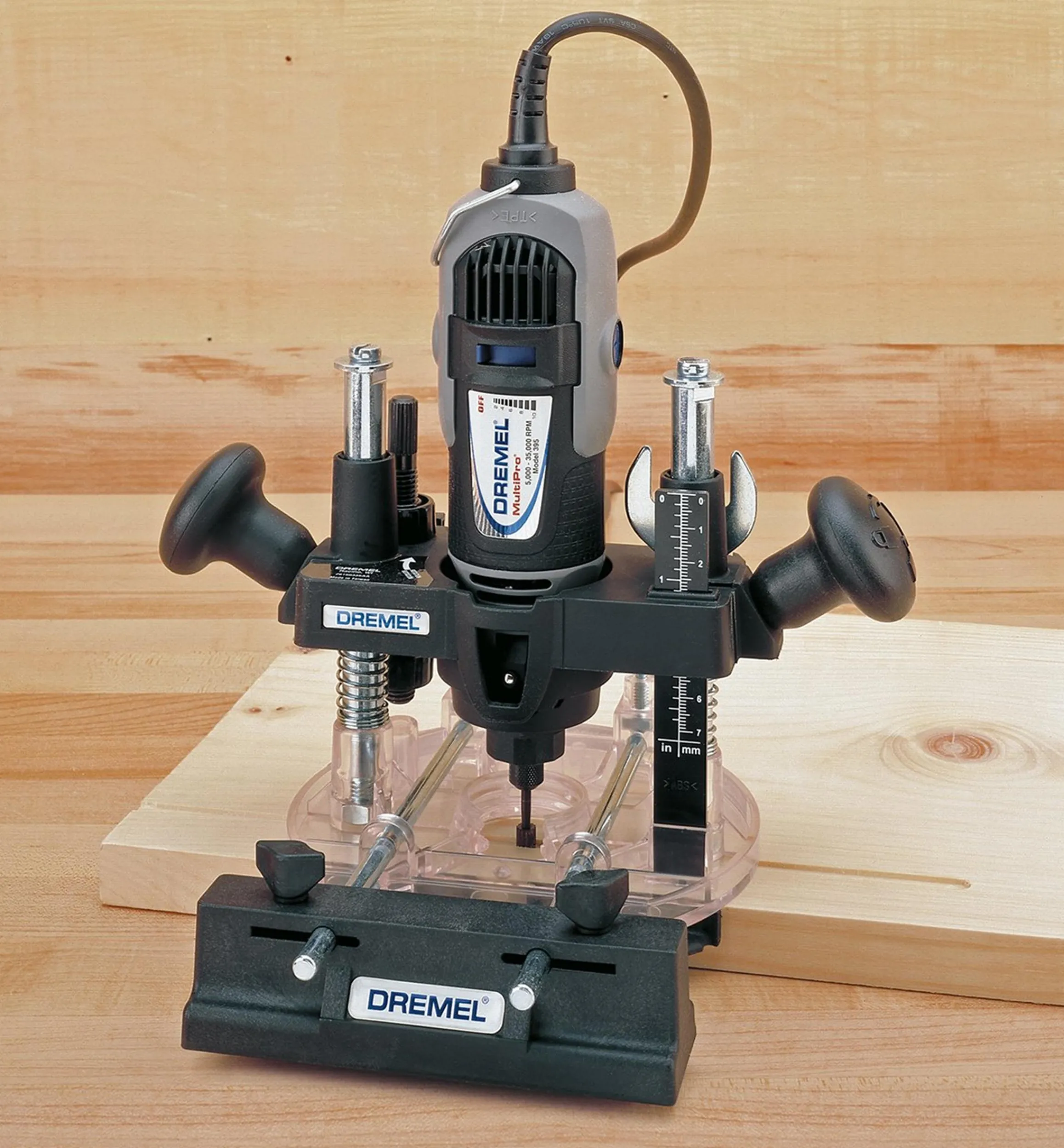 Lee Valley Routing>Dremel MultiPro Plunge Router Attachment