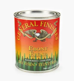 Lee Valley Supplies>Ebony General Water-Based Dye Stain