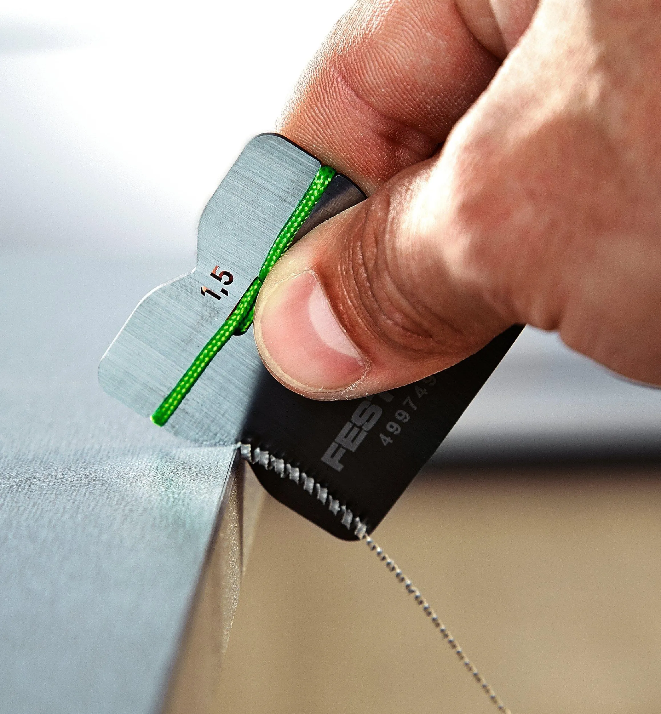 Lee Valley Scrapers>Edge Banding Scraper For Festool Conturo KA 65 Edge Bander