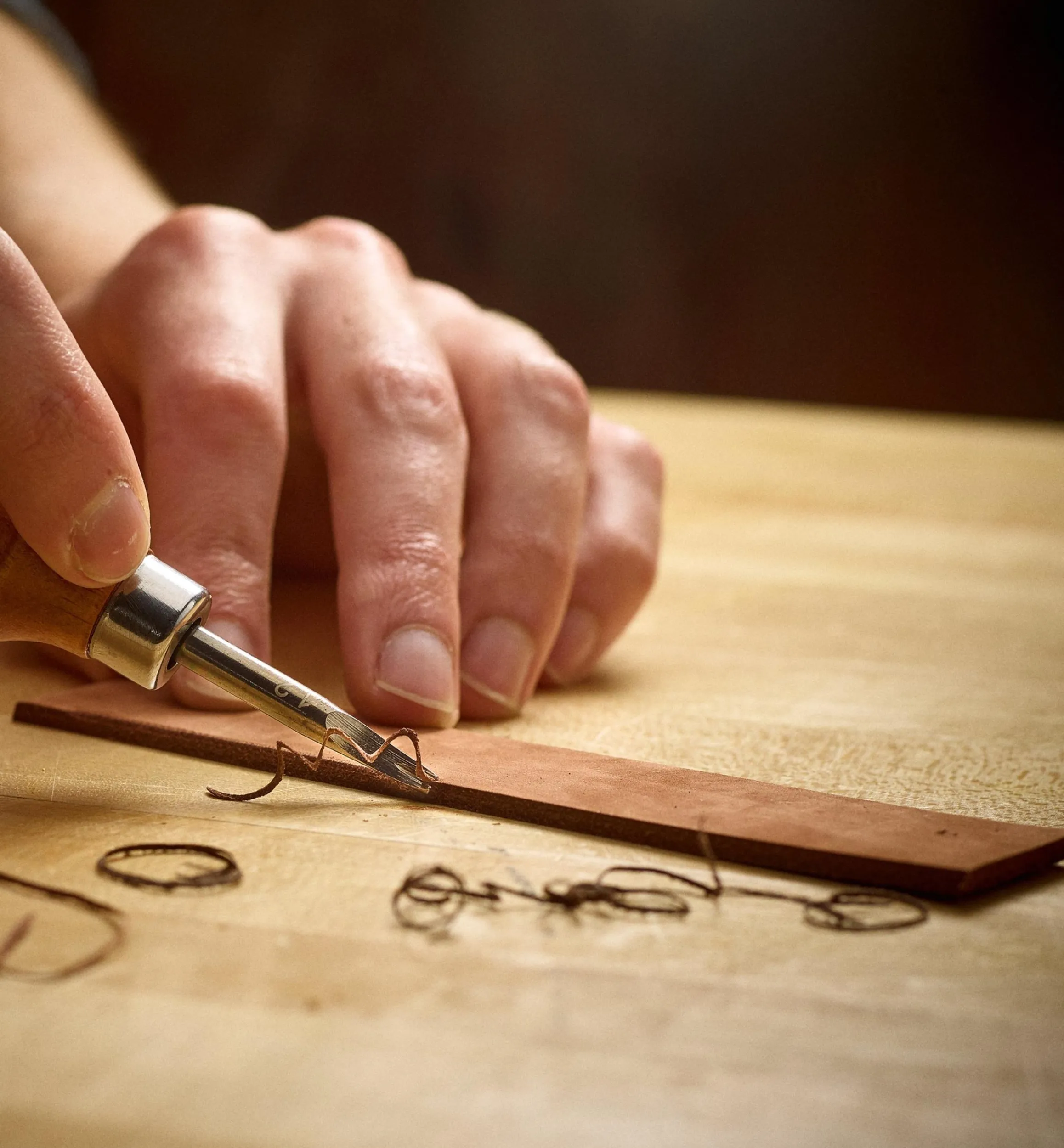 Lee Valley Hand Tools>Edging Tool For Leather