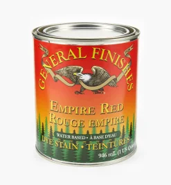 Lee Valley Supplies>Empire Red General Water-Based Dye Stain