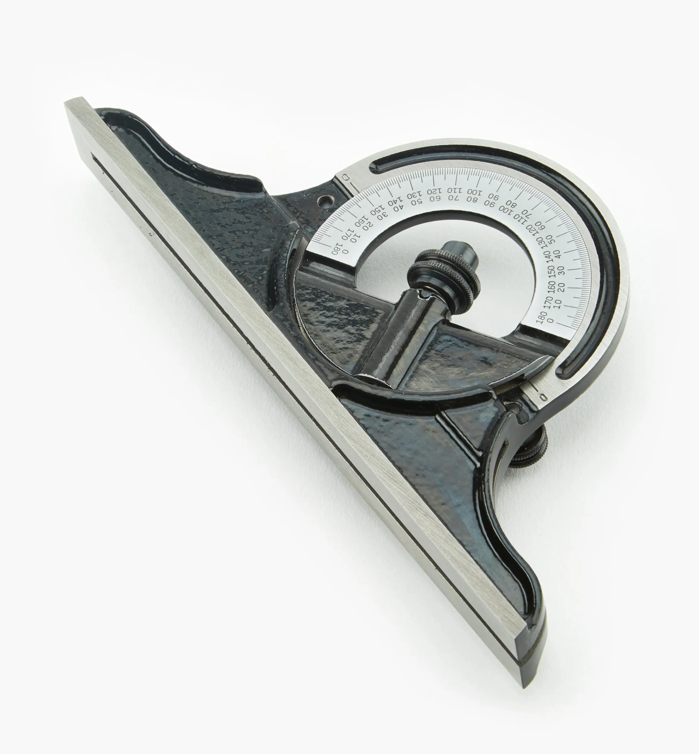 Lee Valley Marking & Measuring>Enamelled Cast Protractor Head For Starrett Premium Combination Squares