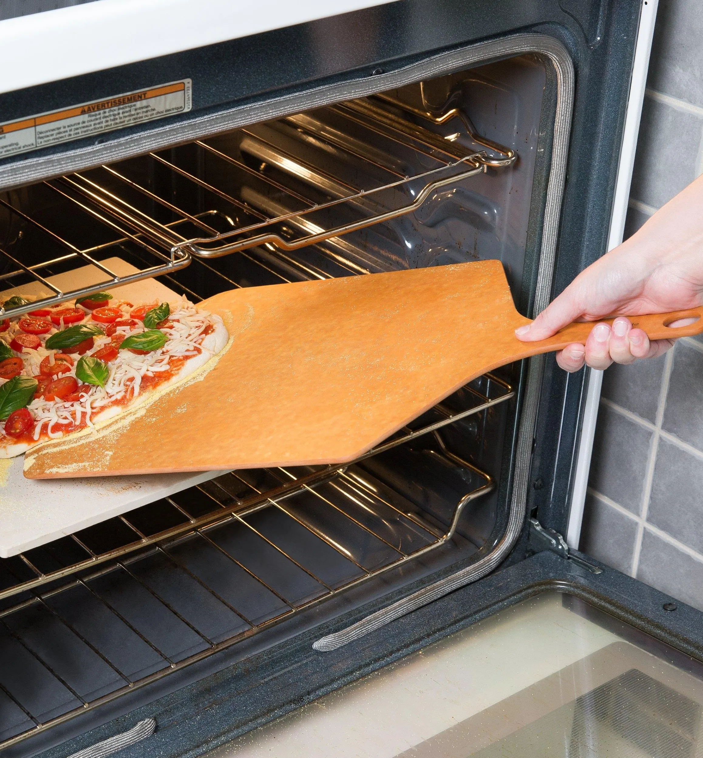 Lee Valley Cookware>Epicurean Pizza Peel & Rocker Set