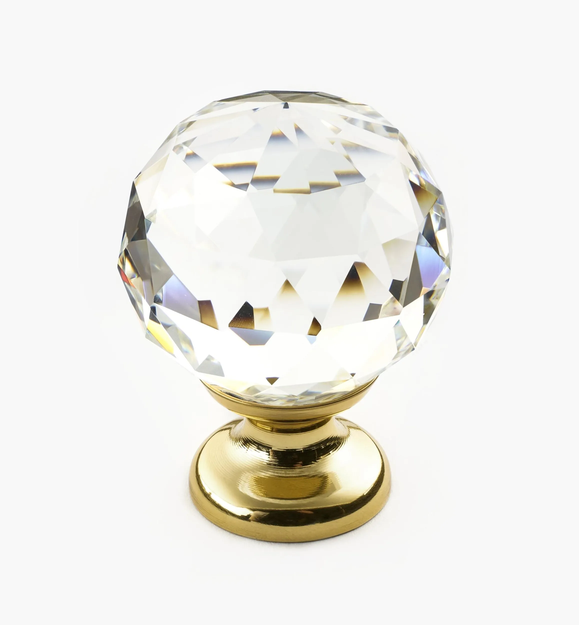 Lee Valley Knobs>Faceted Glass Knobs