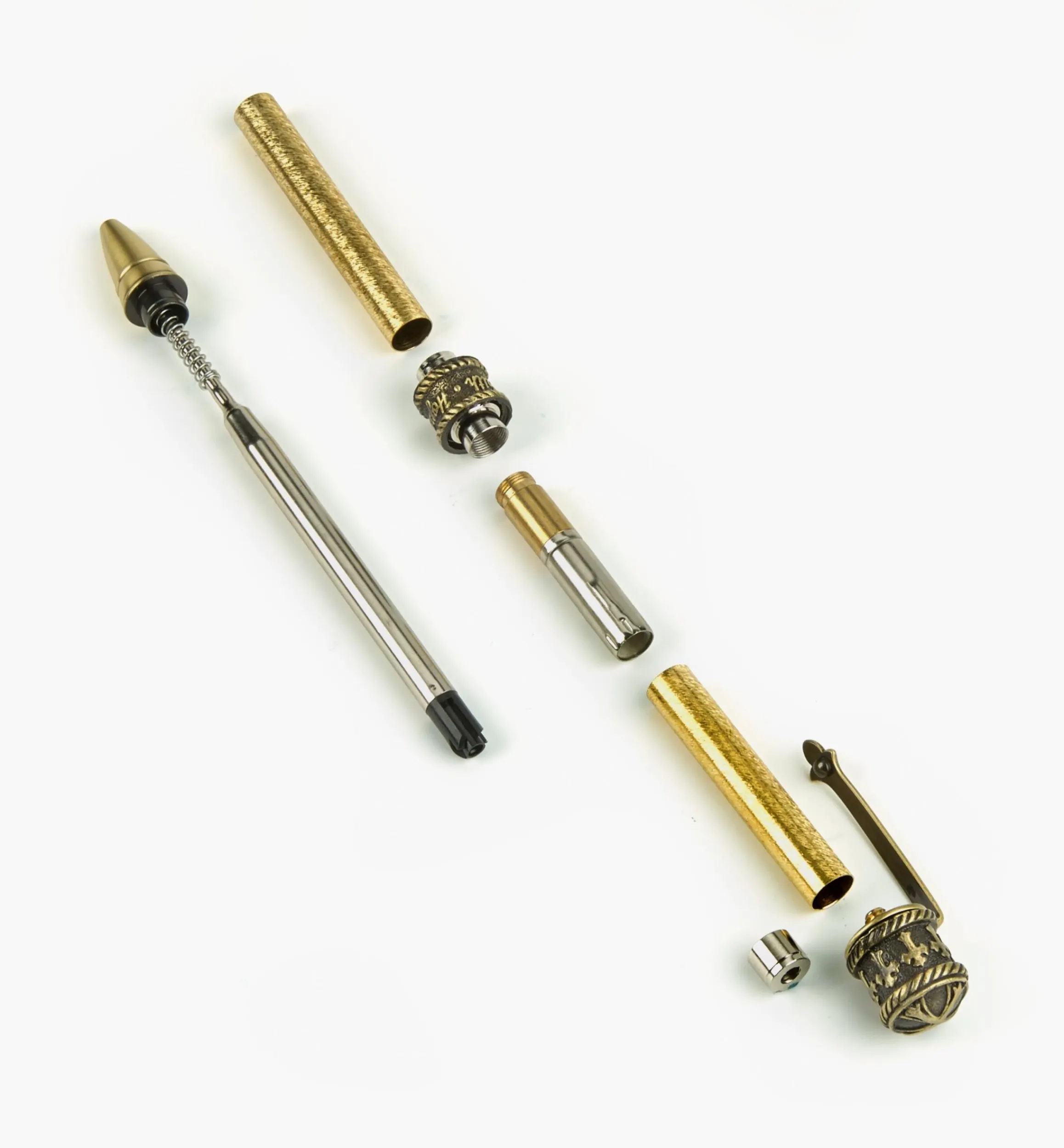 Lee Valley Project Supplies>Faith Hope Love Ballpoint Twist Pen Hardware