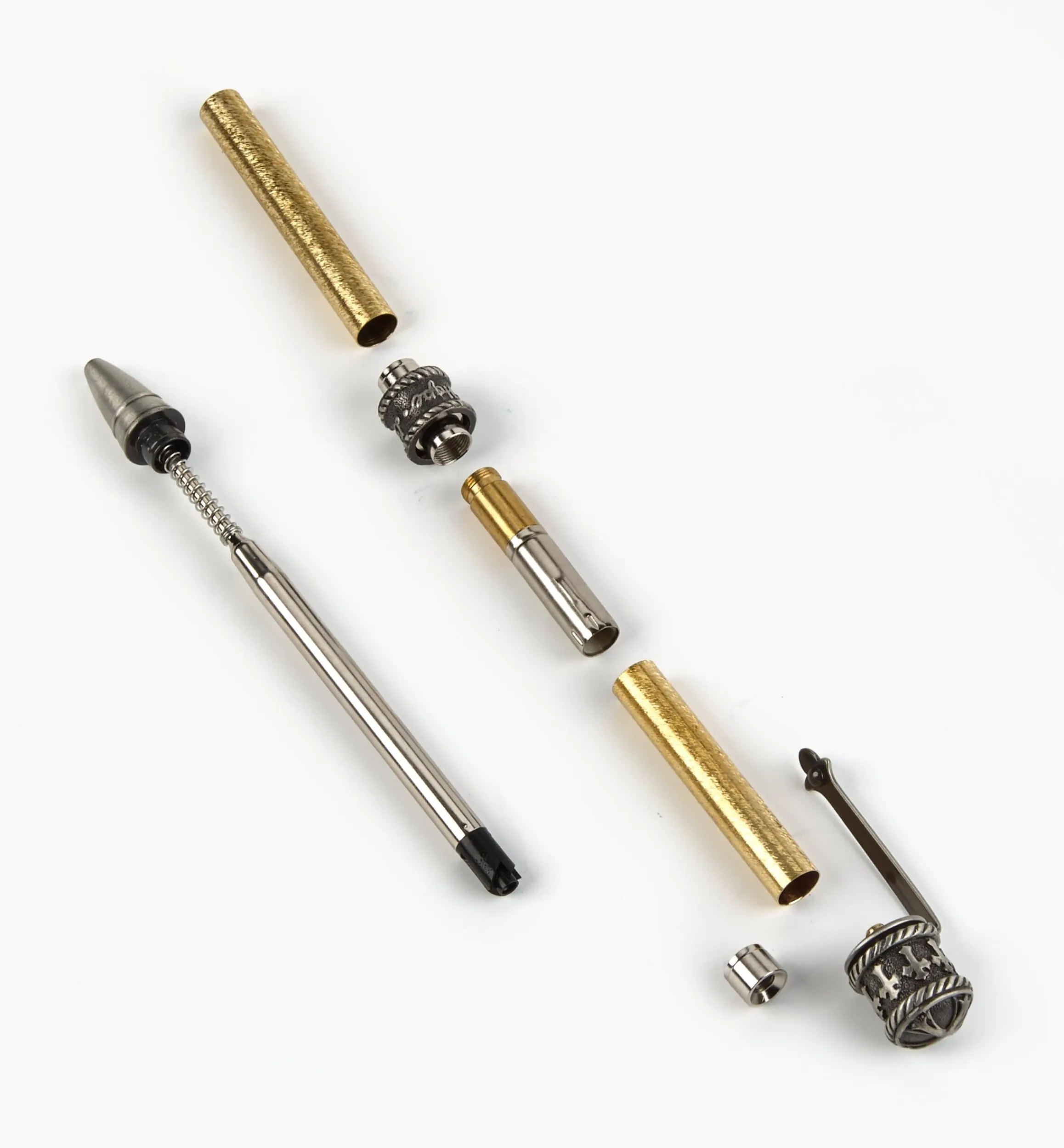Lee Valley Project Supplies>Faith Hope Love Ballpoint Twist Pen Hardware