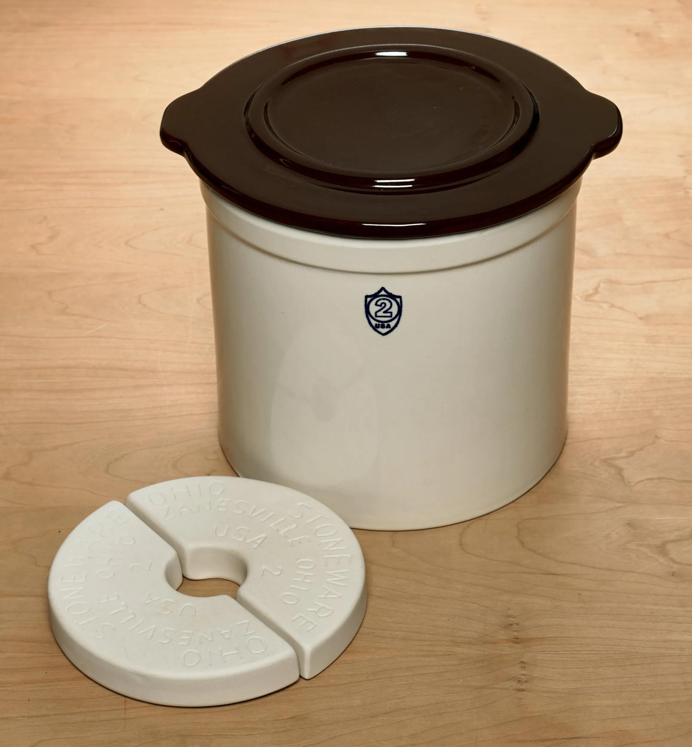 Lee Valley Canning & Preserving>Fermentation Crock Set