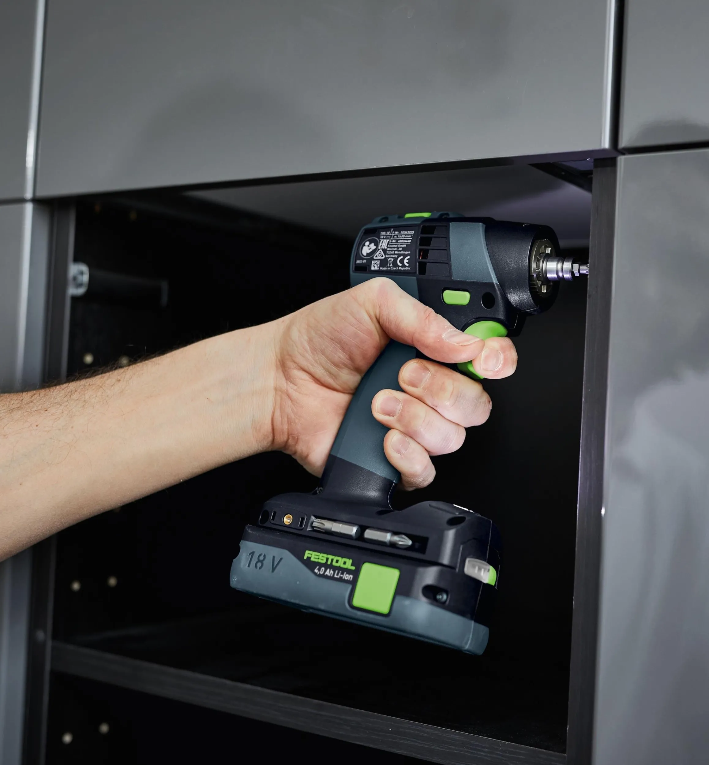 Lee Valley Power Tools>Festool Cordless Drill TXS 18