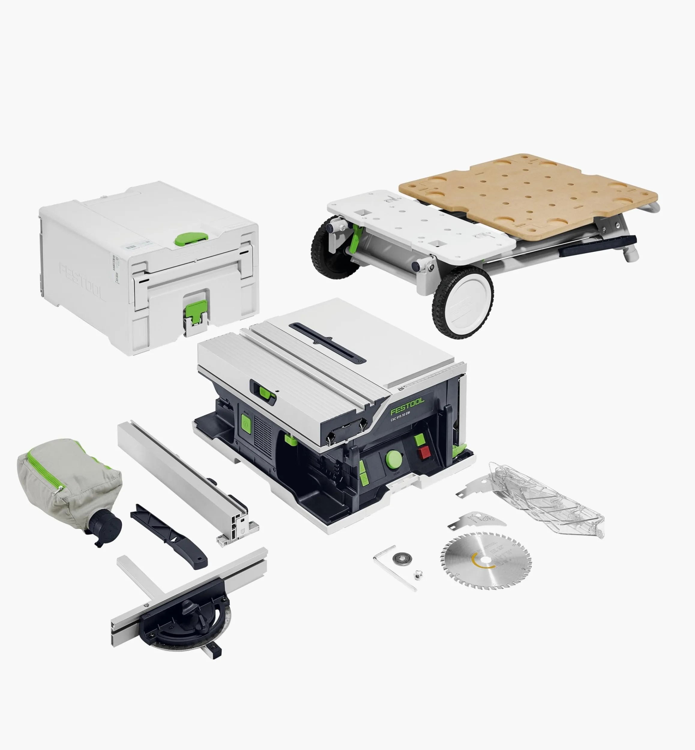 Lee Valley Power Tools>Festool Cordless Table Saw CSC SYS 50