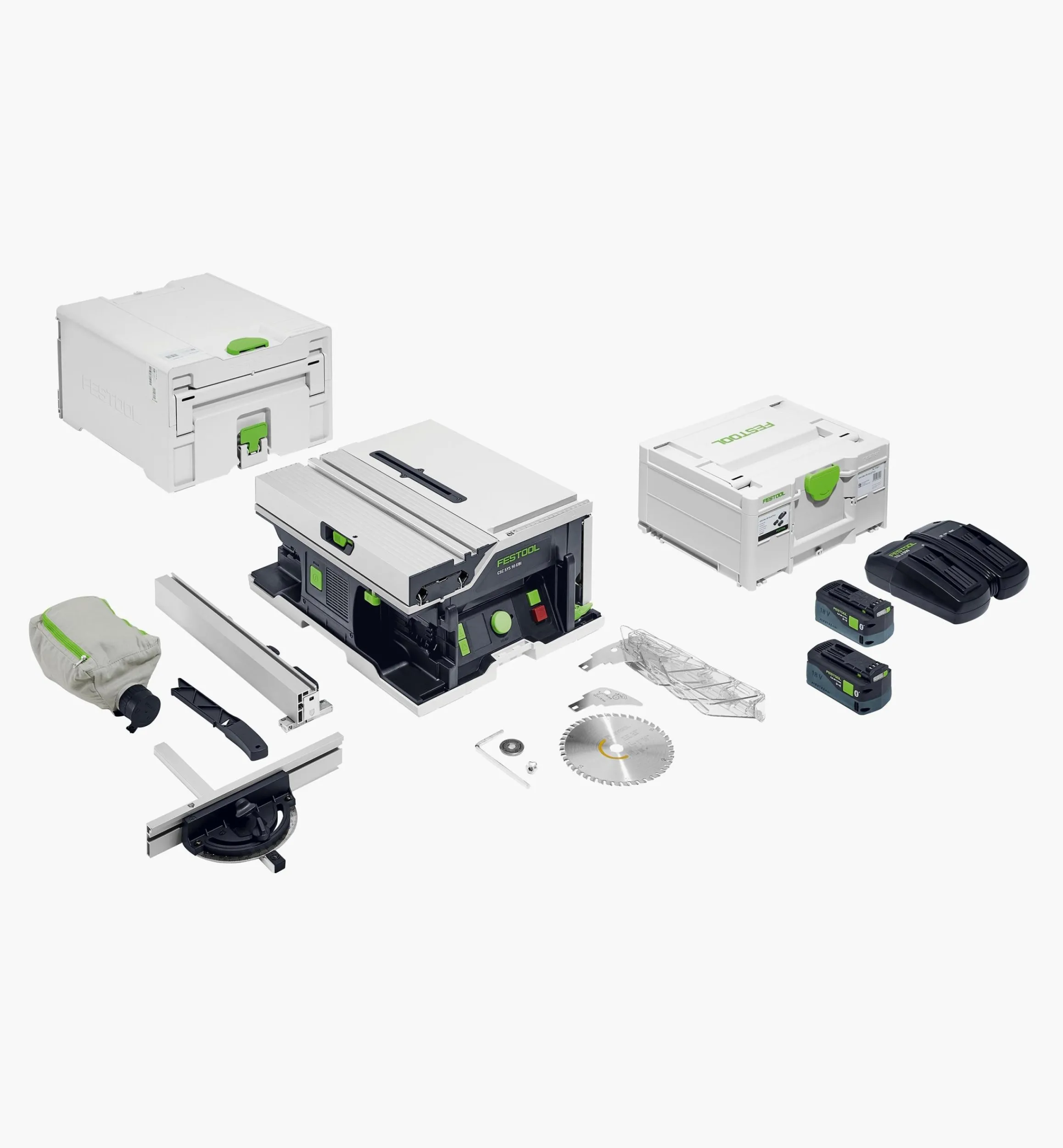 Lee Valley Power Tools>Festool Cordless Table Saw CSC SYS 50