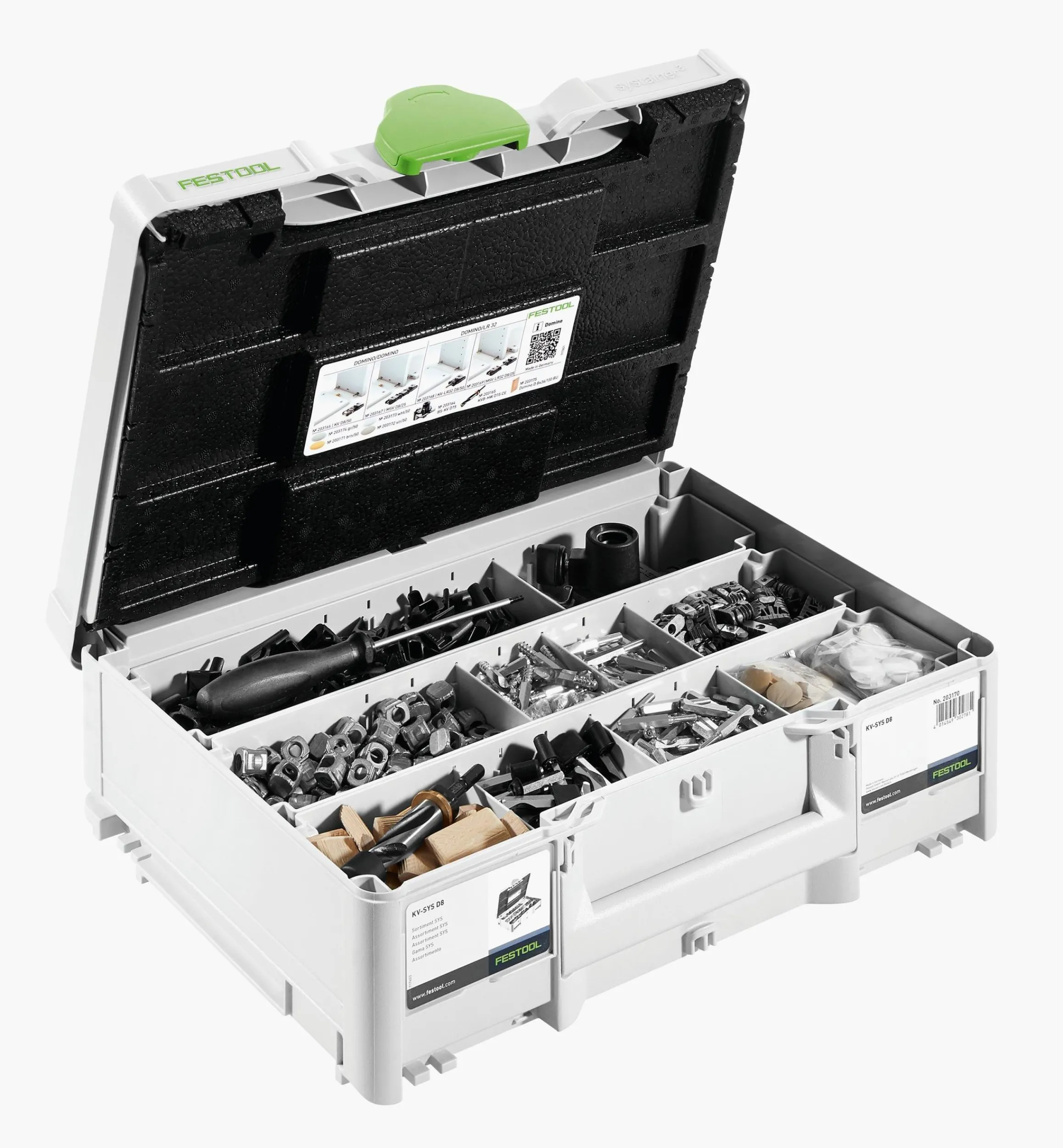 Lee Valley Power Tool Accessories>Festool Domino Connector Set KV-SYS D8