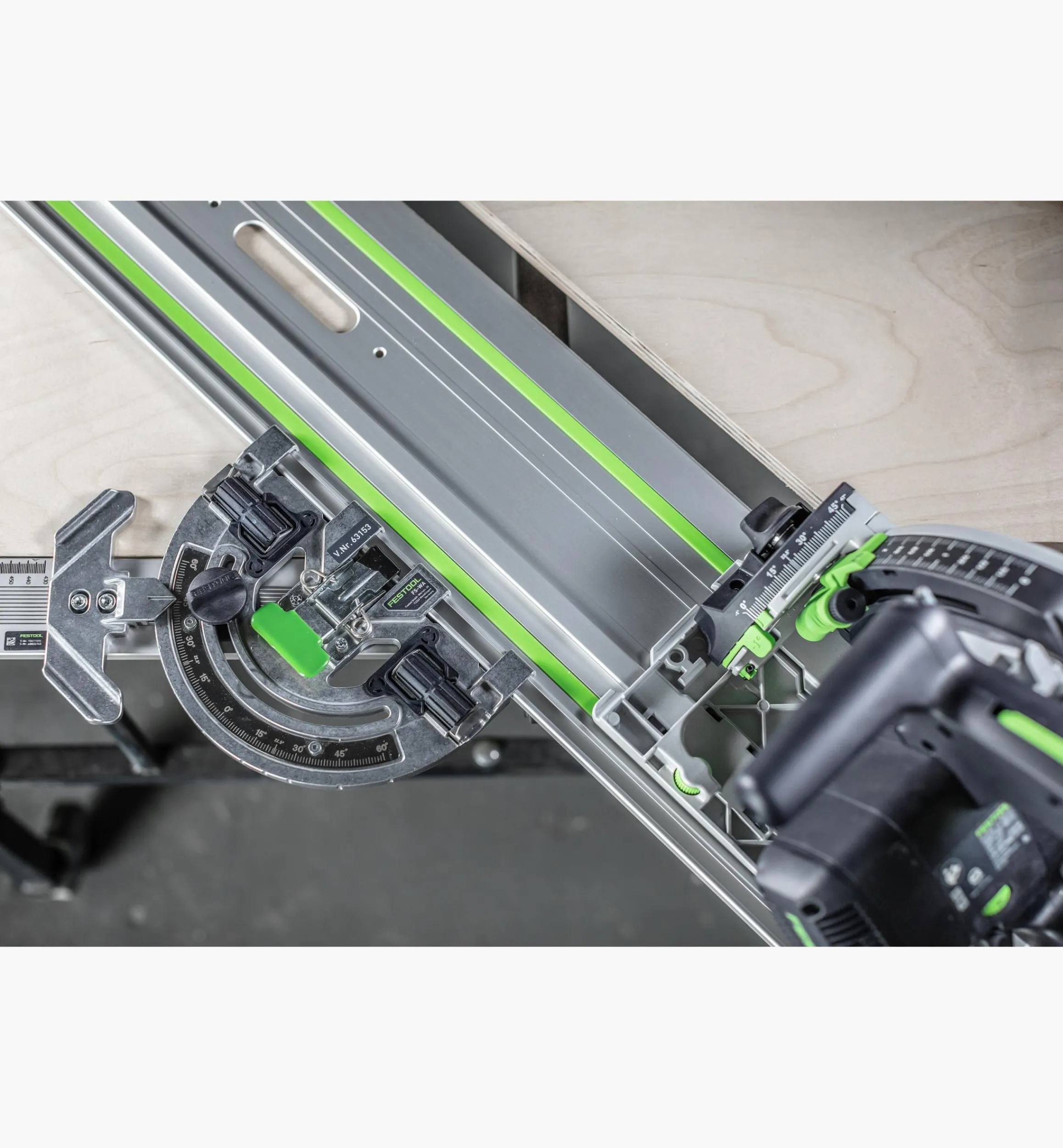 Lee Valley Power Tool Accessories>Festool Guide Rail Angle Stop FS-WA