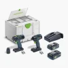 Lee Valley Power Tools>Festool Impact Driver & Drill Set TID18 HPC 4,0I-Set T18