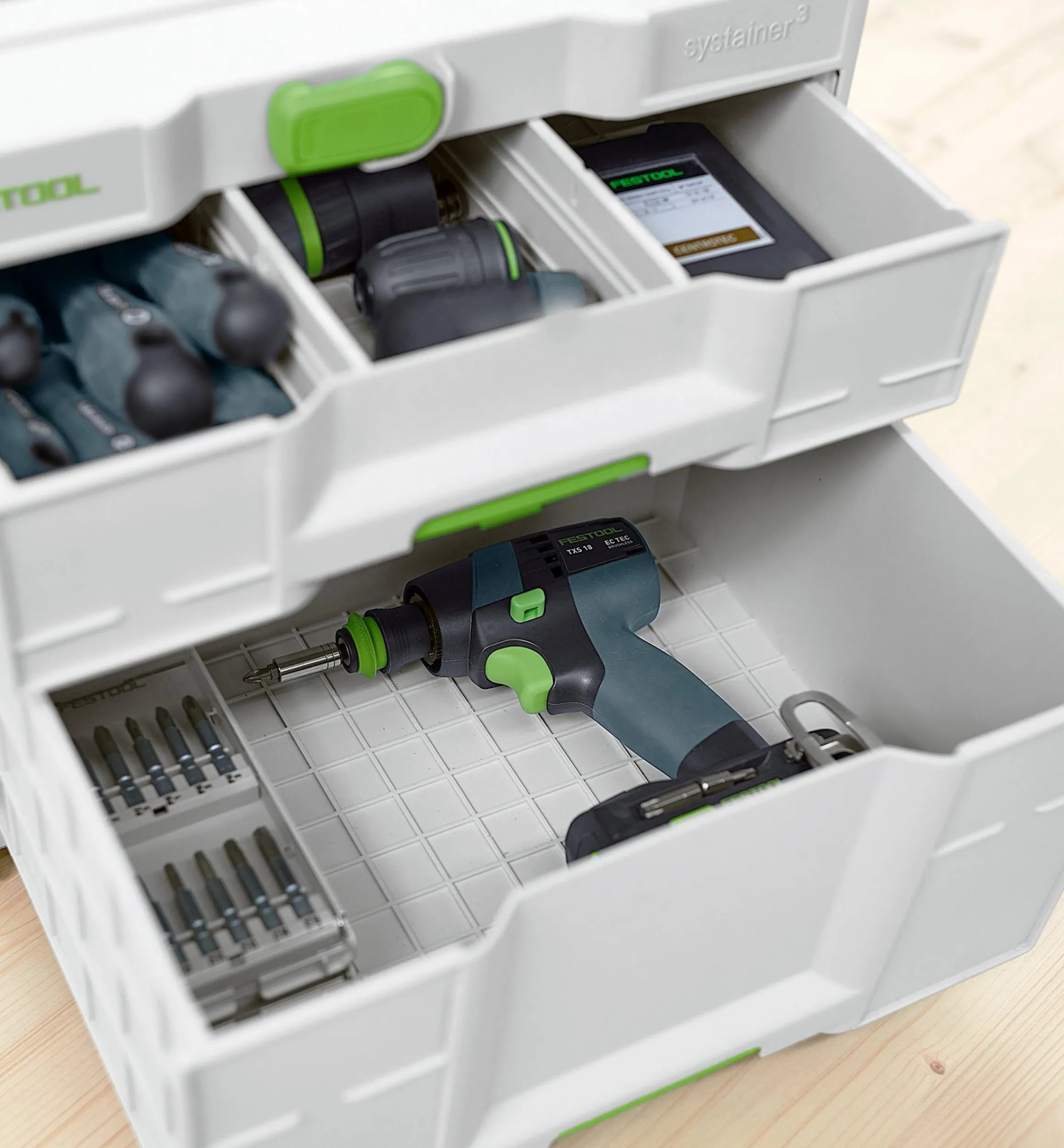 Lee Valley Workshop>Festool Sortainer³ SYS3-SORT/2 M 337/3 M 337