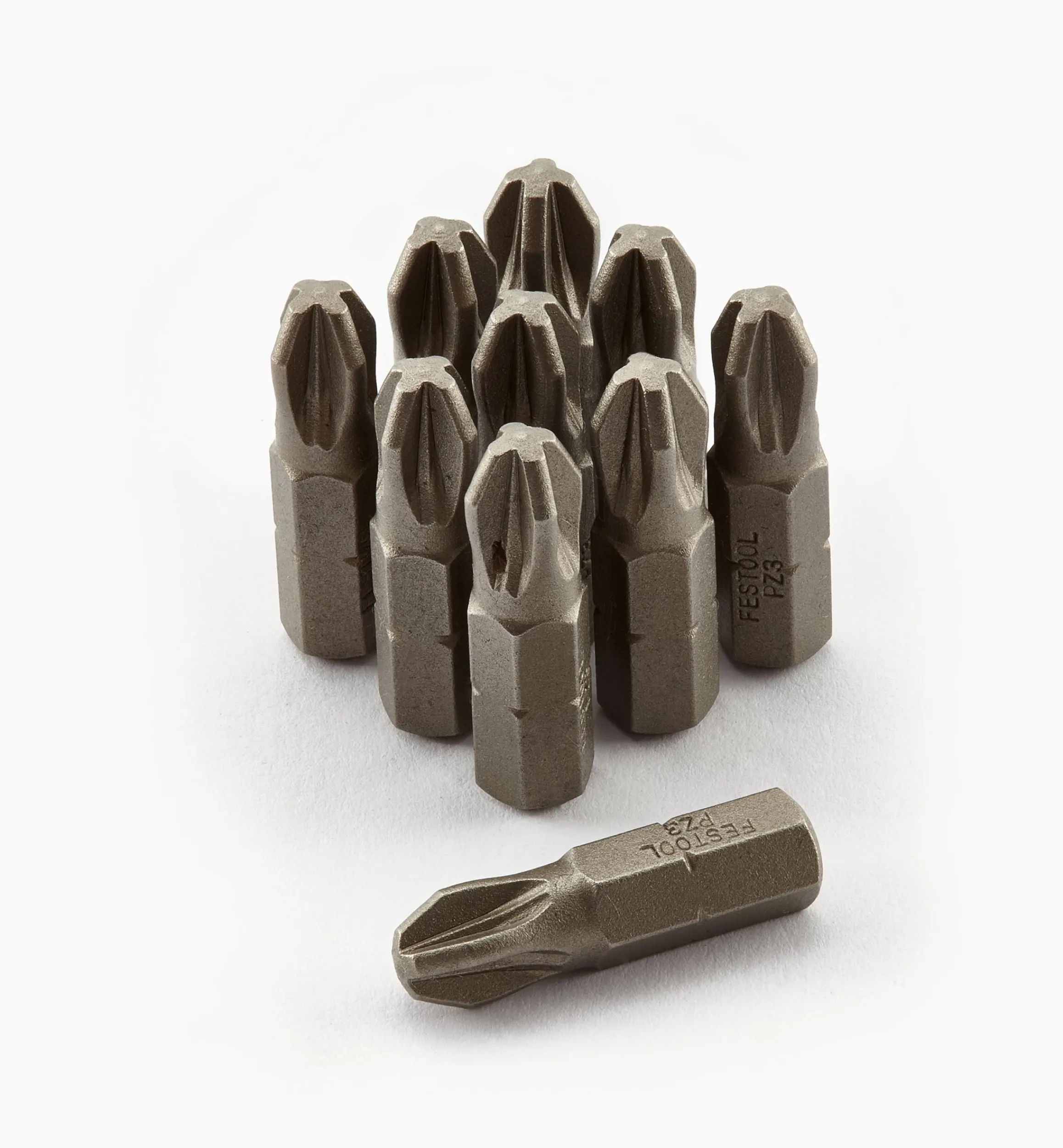 Lee Valley Screwdrivers>Festool Standard POZIDRIV Bits