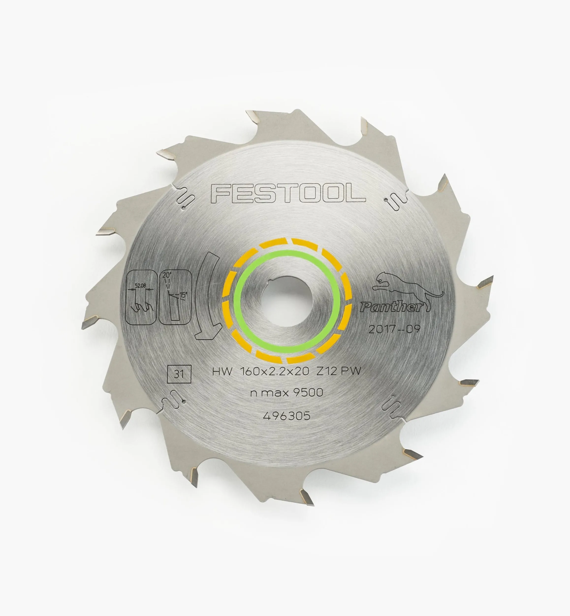 Lee Valley Power Tool Accessories>Festool TS 55 Standard Saw Blade