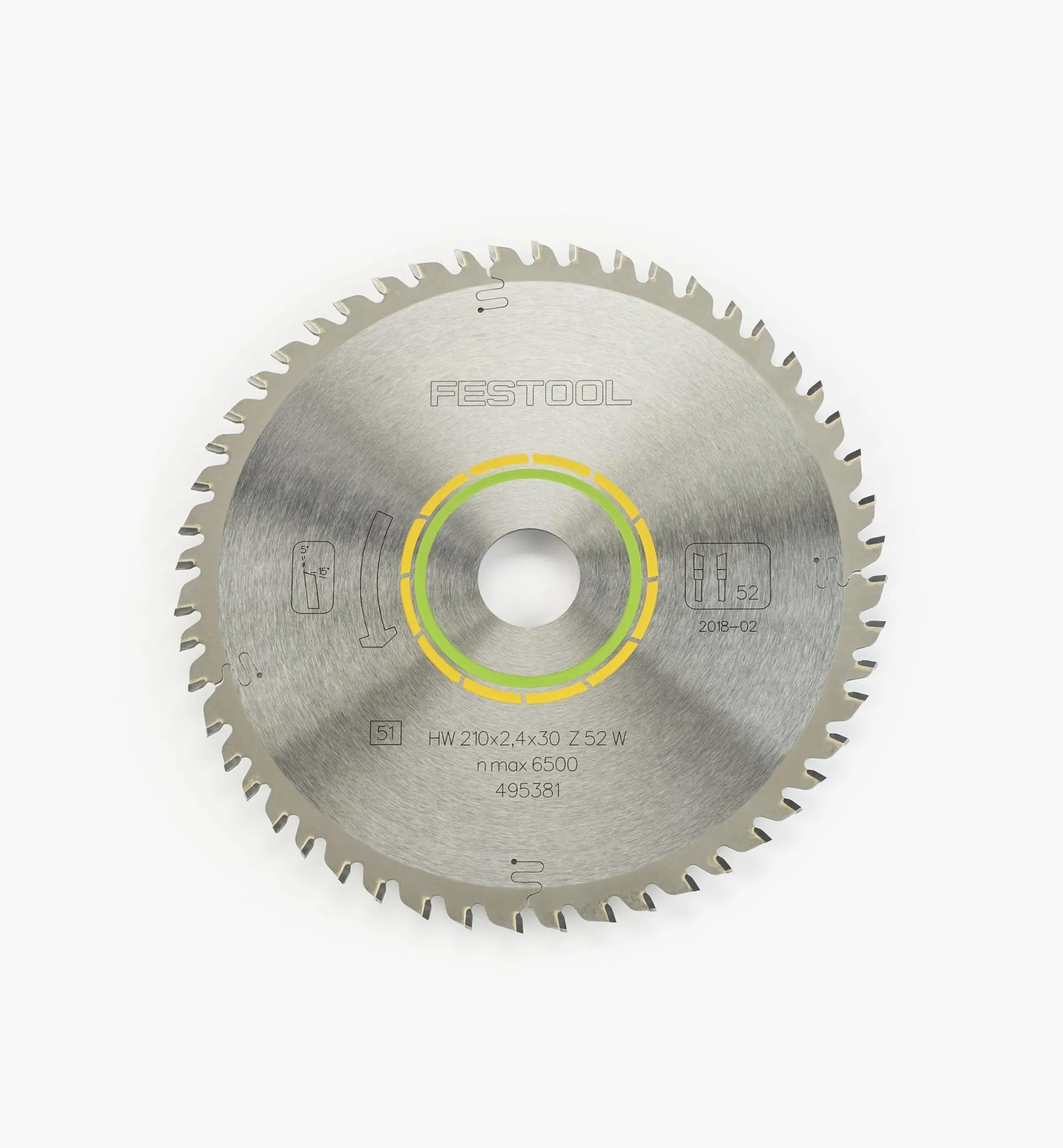 Lee Valley Power Tool Accessories>Fine-Tooth Blade For Festool TS 75 EQ Plunge-Cut Circular Saw