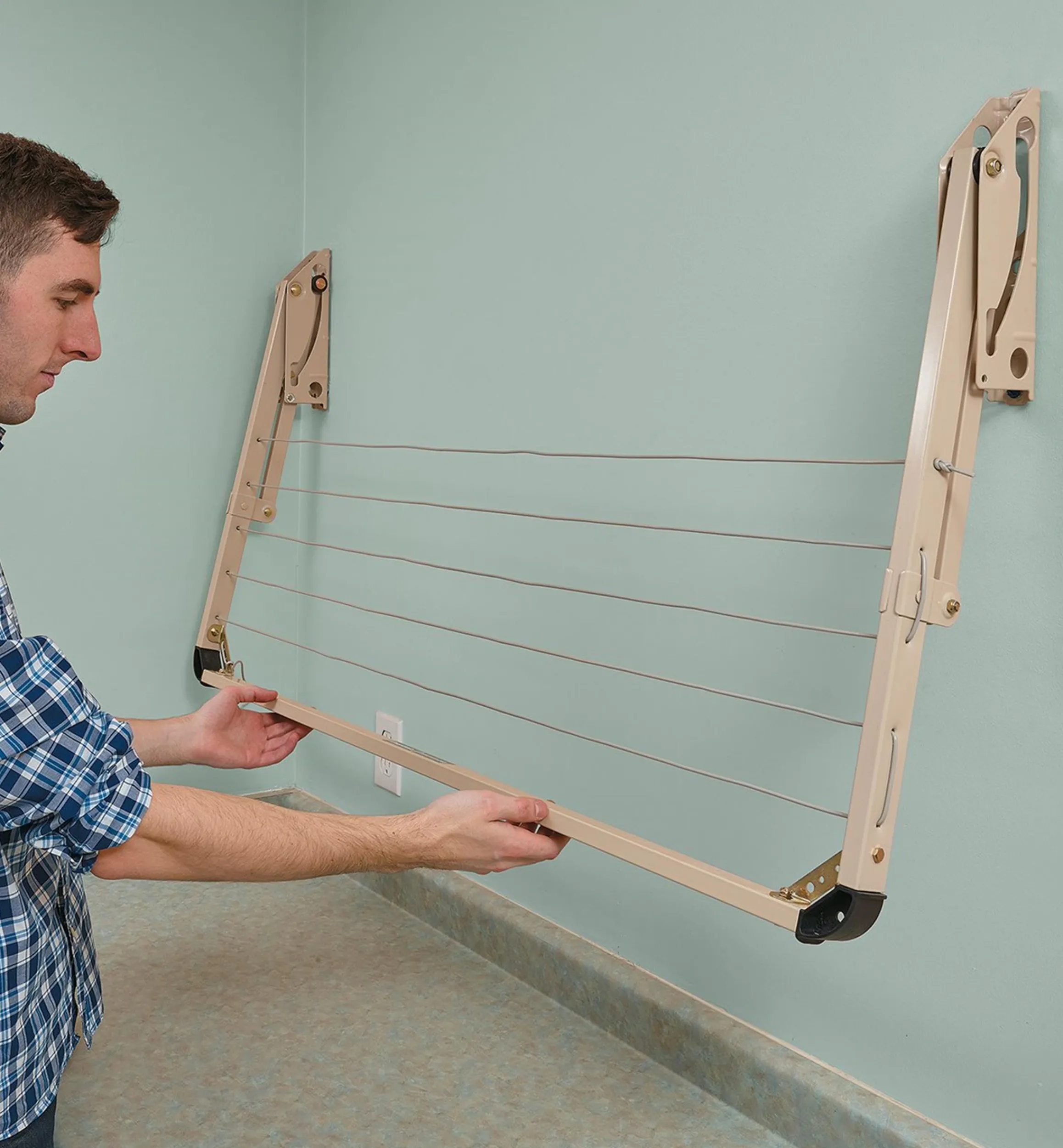 Lee Valley Laundry>Folding Drying Rack