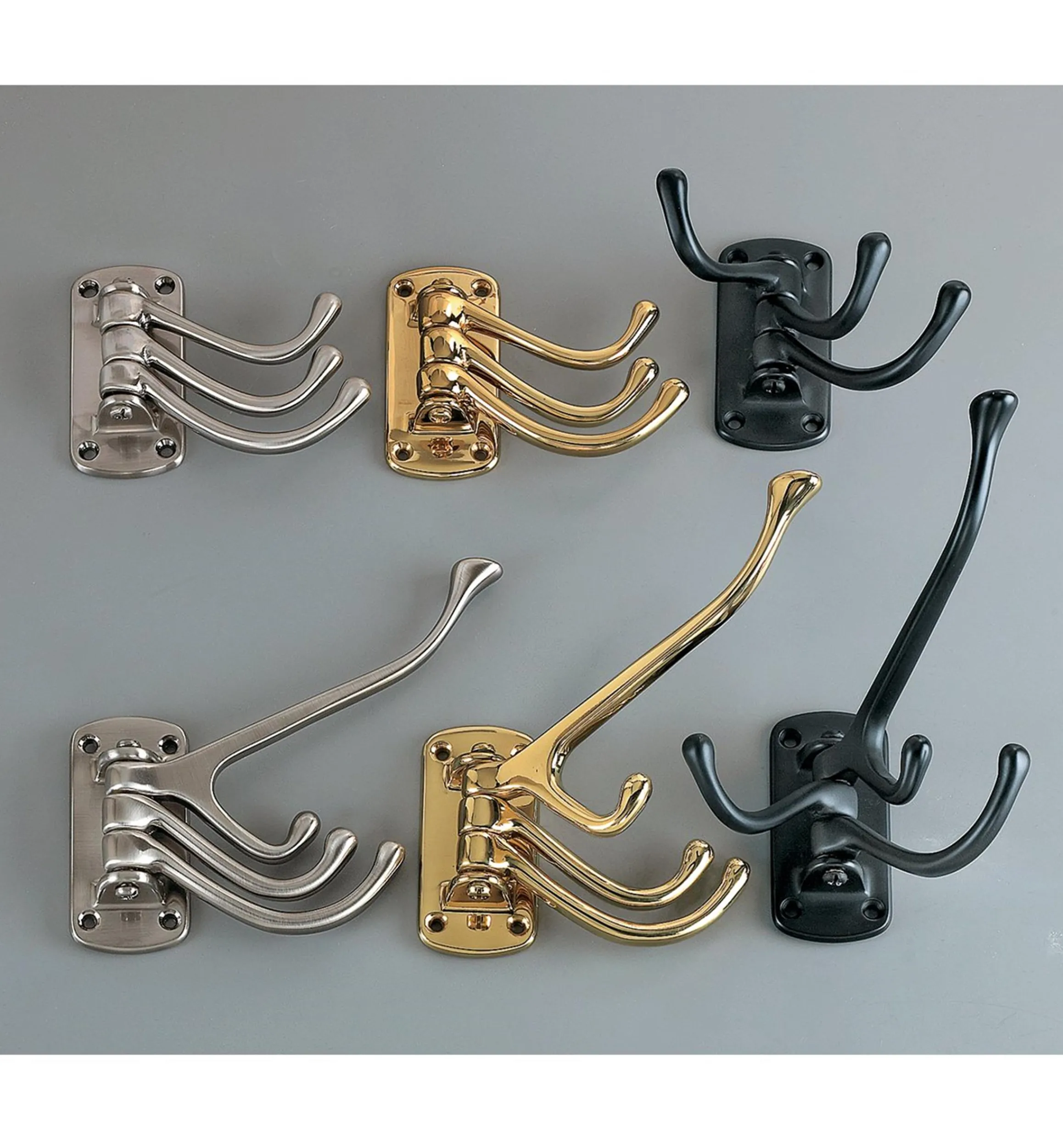 Lee Valley Hooks>Folding Triple Hooks