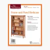 Lee Valley Plans>Frame-and-Panel Bookcase Plan