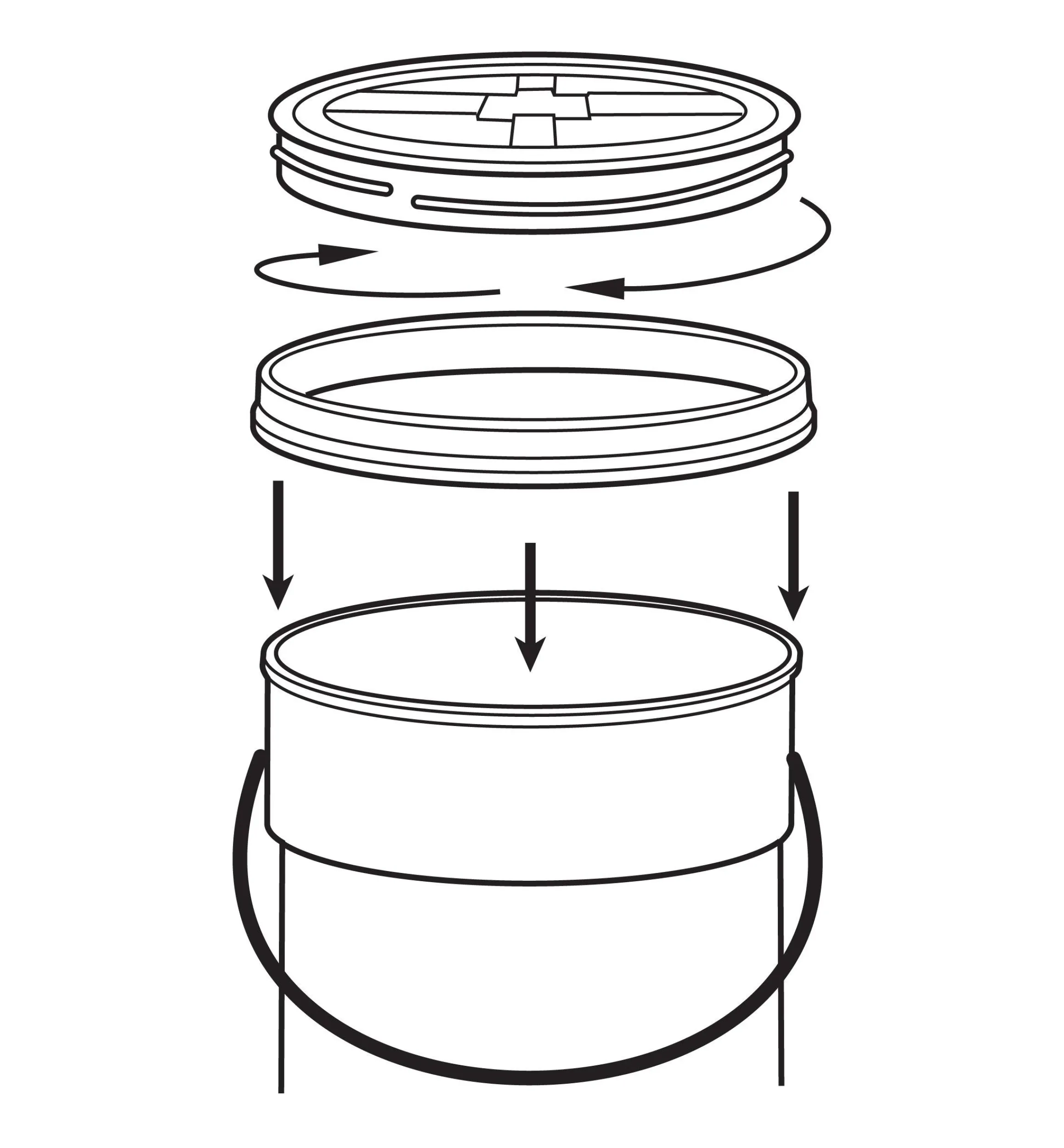 Lee Valley Food Storage>Gamma Seal Lid