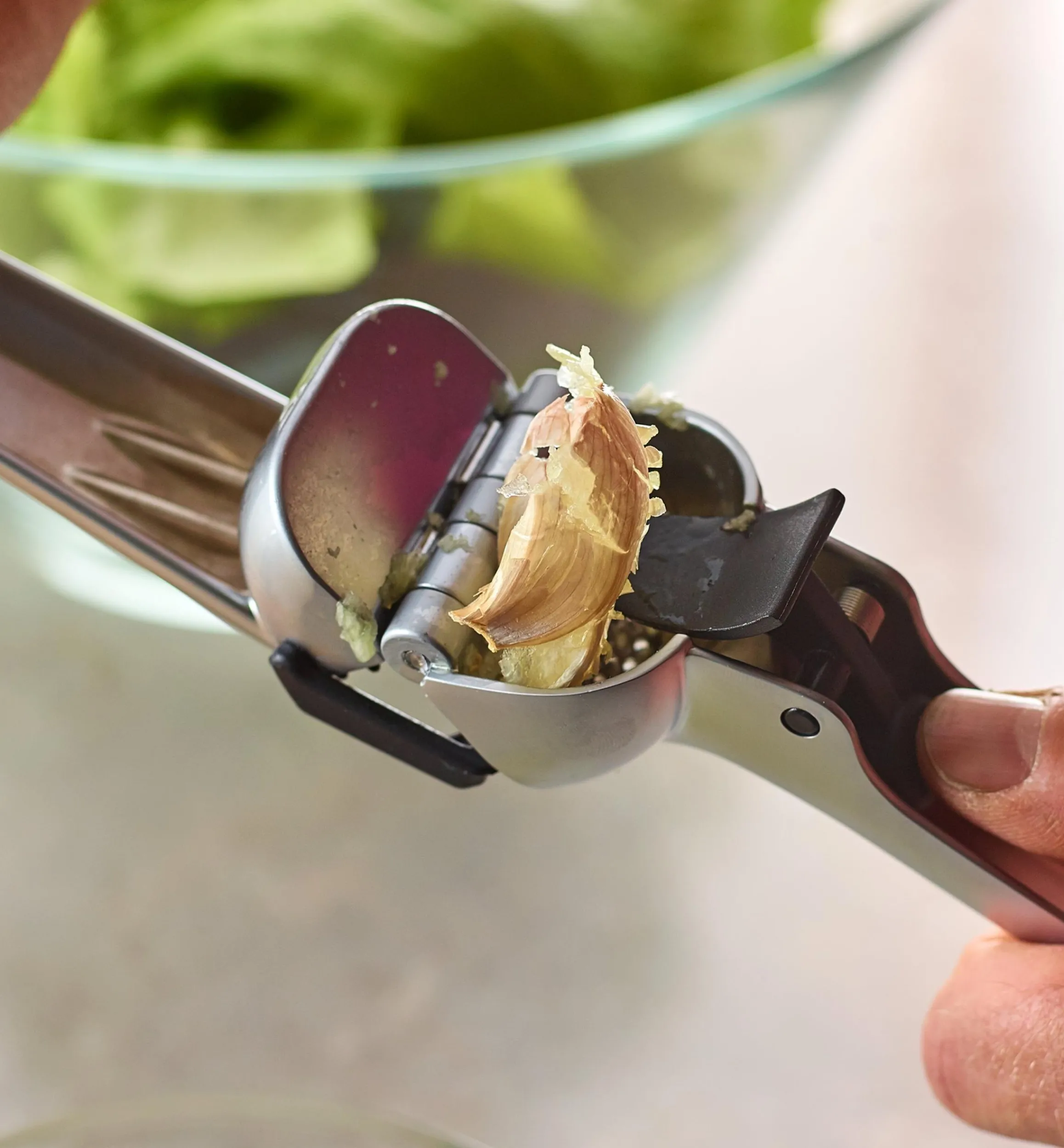 Lee Valley Mashers & Presses>Garject Garlic Press