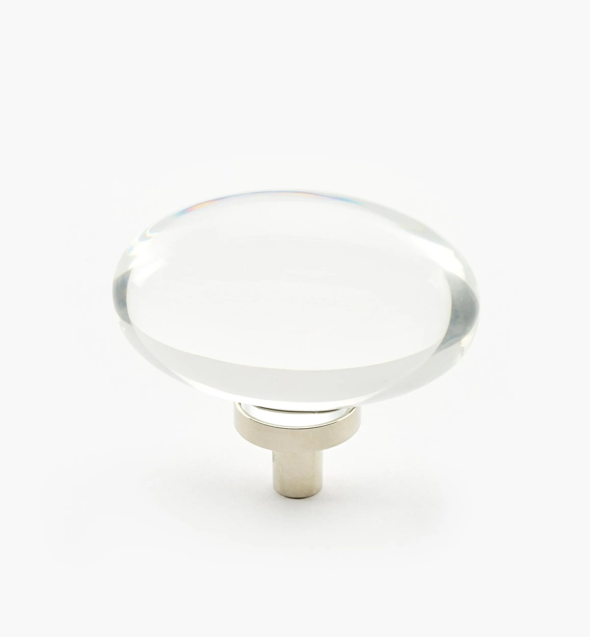 Lee Valley Knobs>Glacio Oval Knob