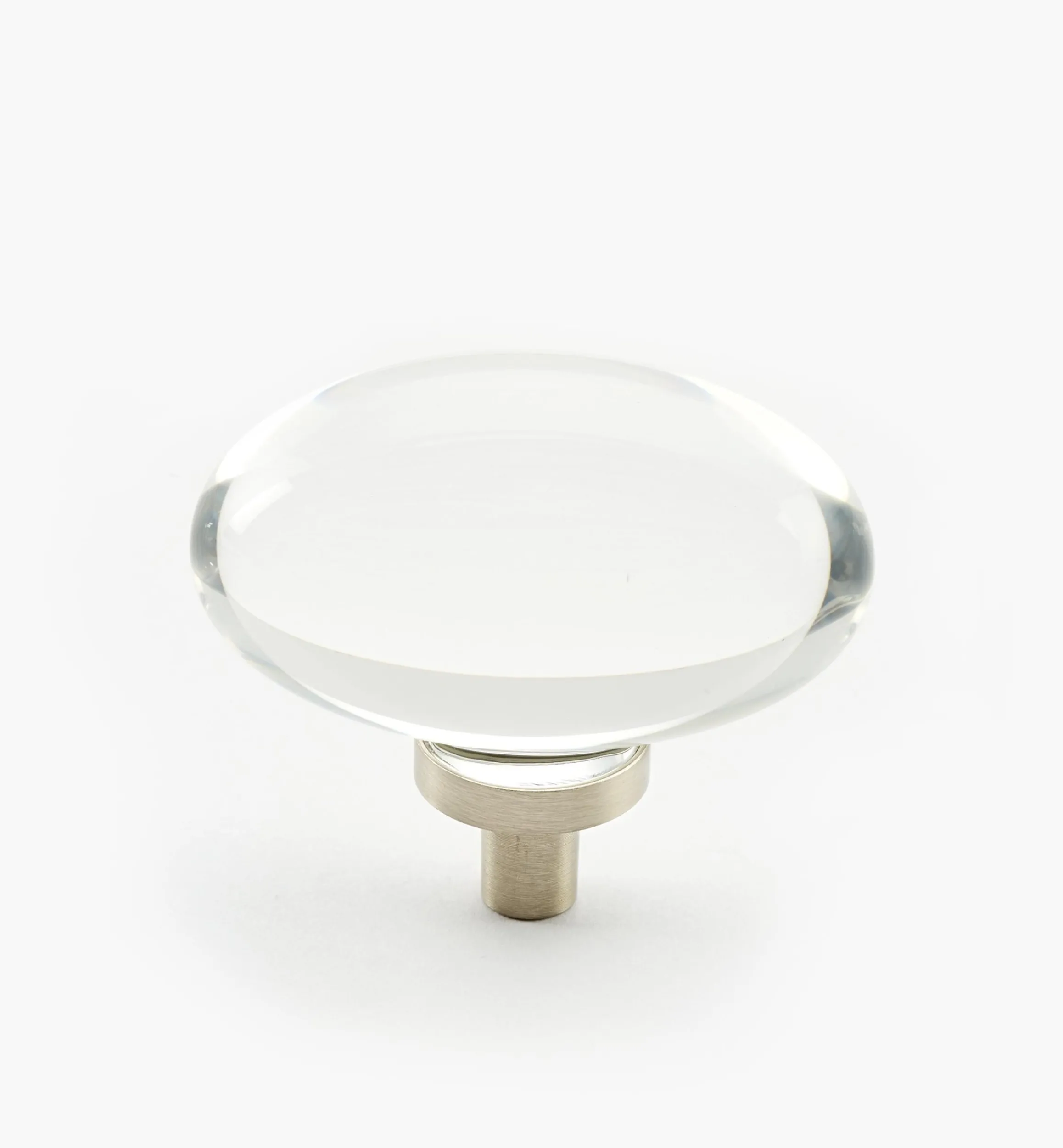 Lee Valley Knobs>Glacio Oval Knob