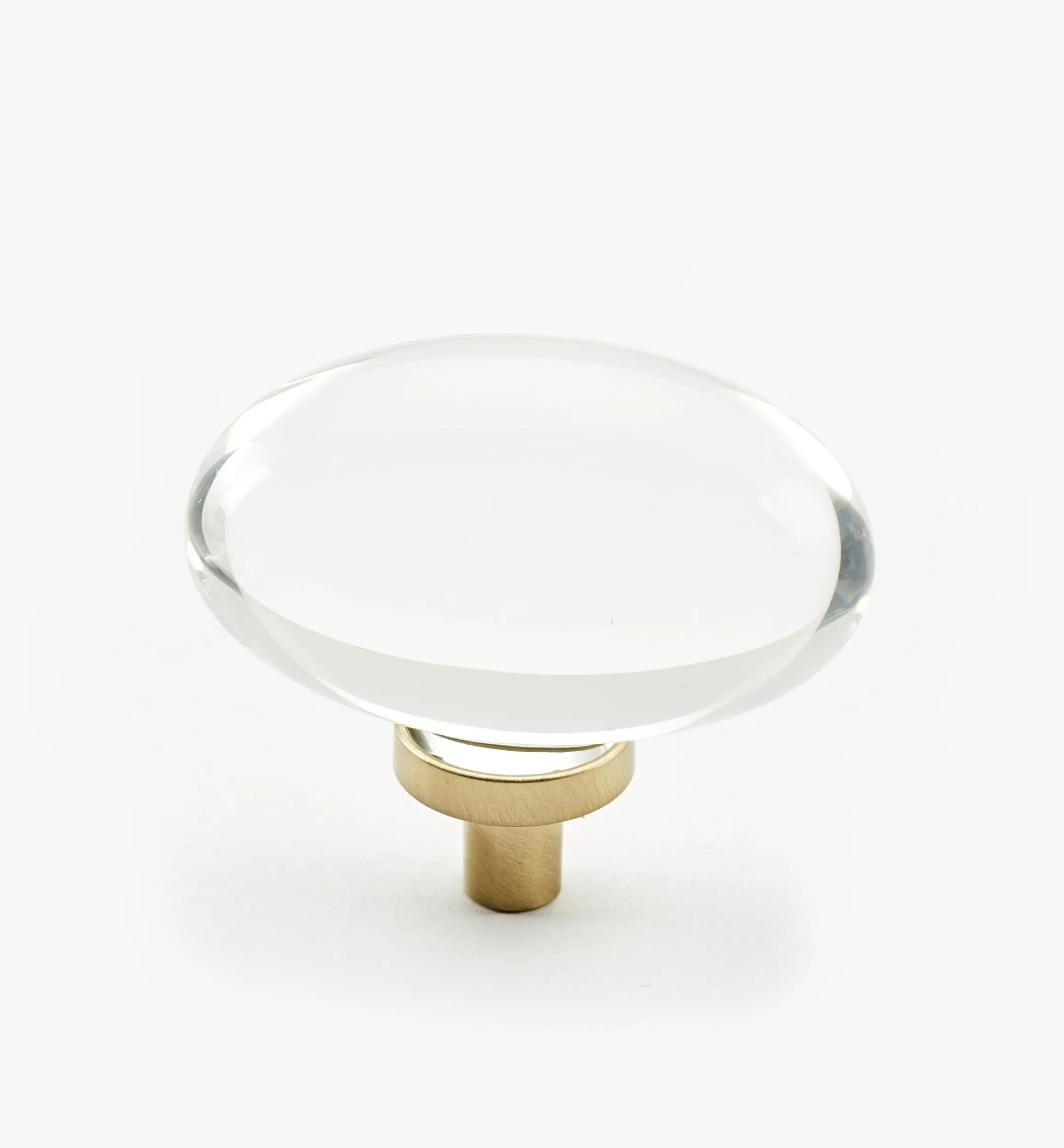 Lee Valley Knobs>Glacio Oval Knob