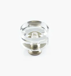 Lee Valley Knobs>Glass Cylinder Knob