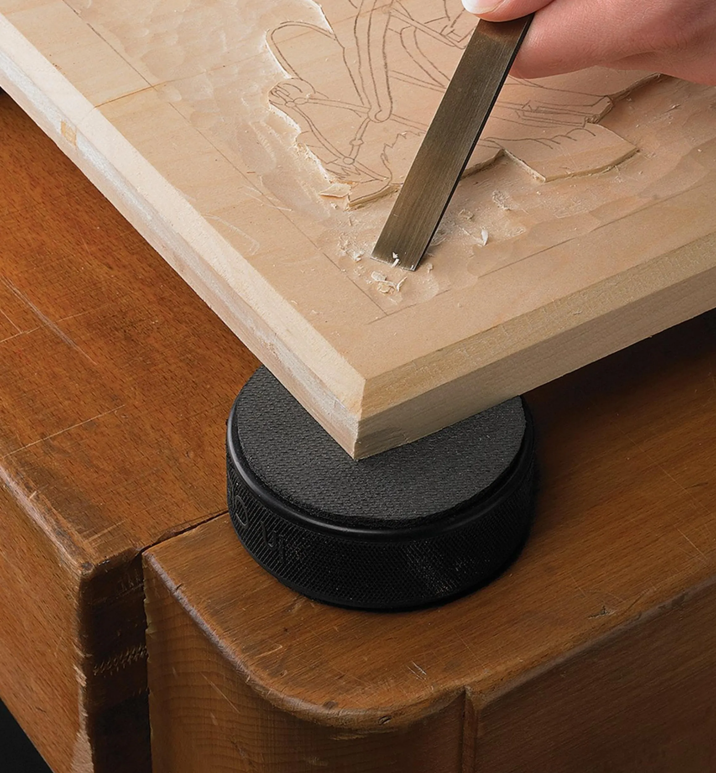 Lee Valley Workshop>Grip Discs For Hockey Pucks