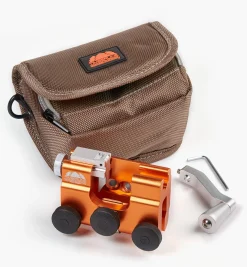 Lee Valley Sharpening>Hand-Crank Chain-Saw Sharpener