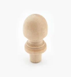 Lee Valley Project Supplies>Hardwood Acorn Finial