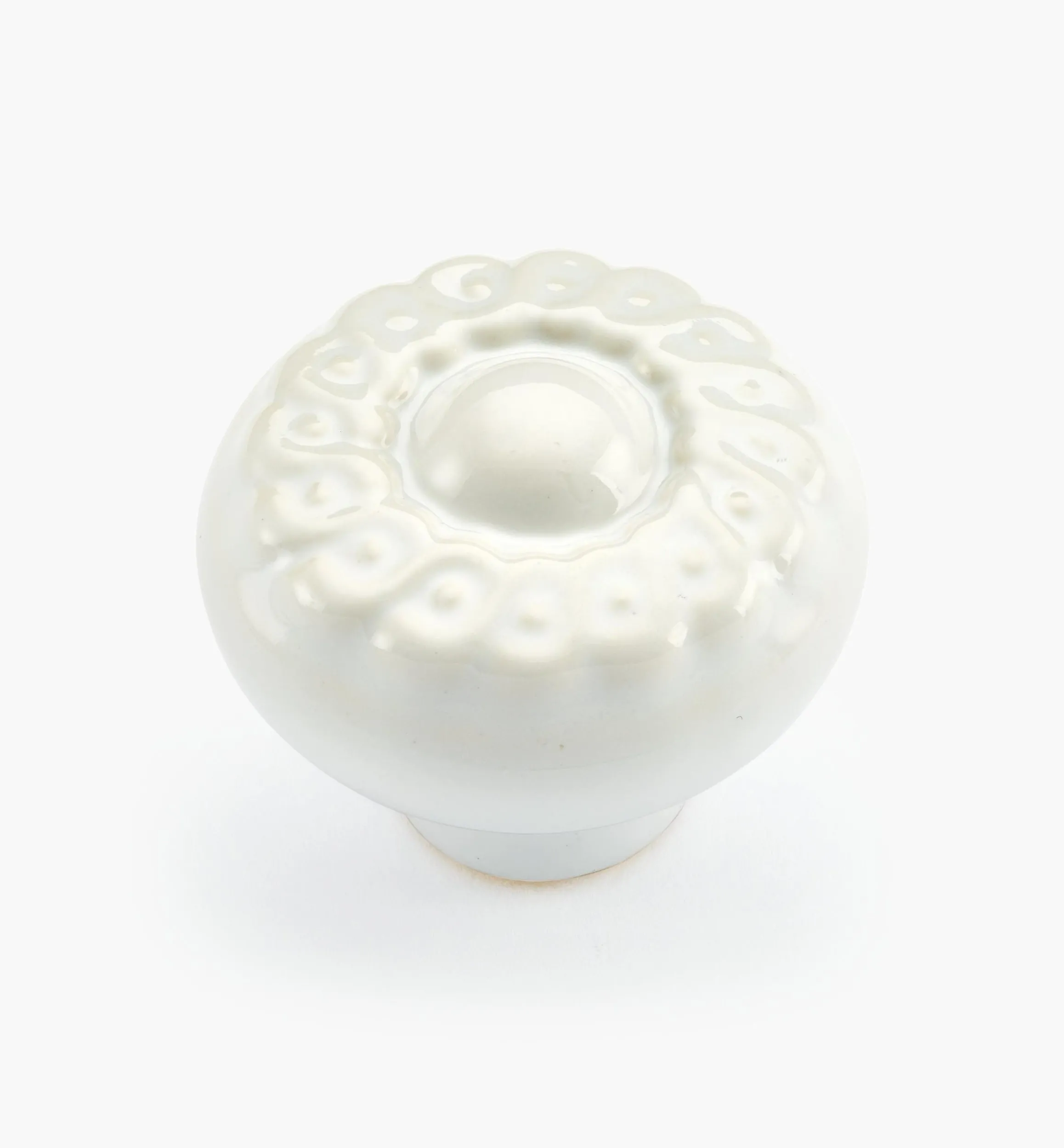 Lee Valley Knobs>Harmony Floral Knob