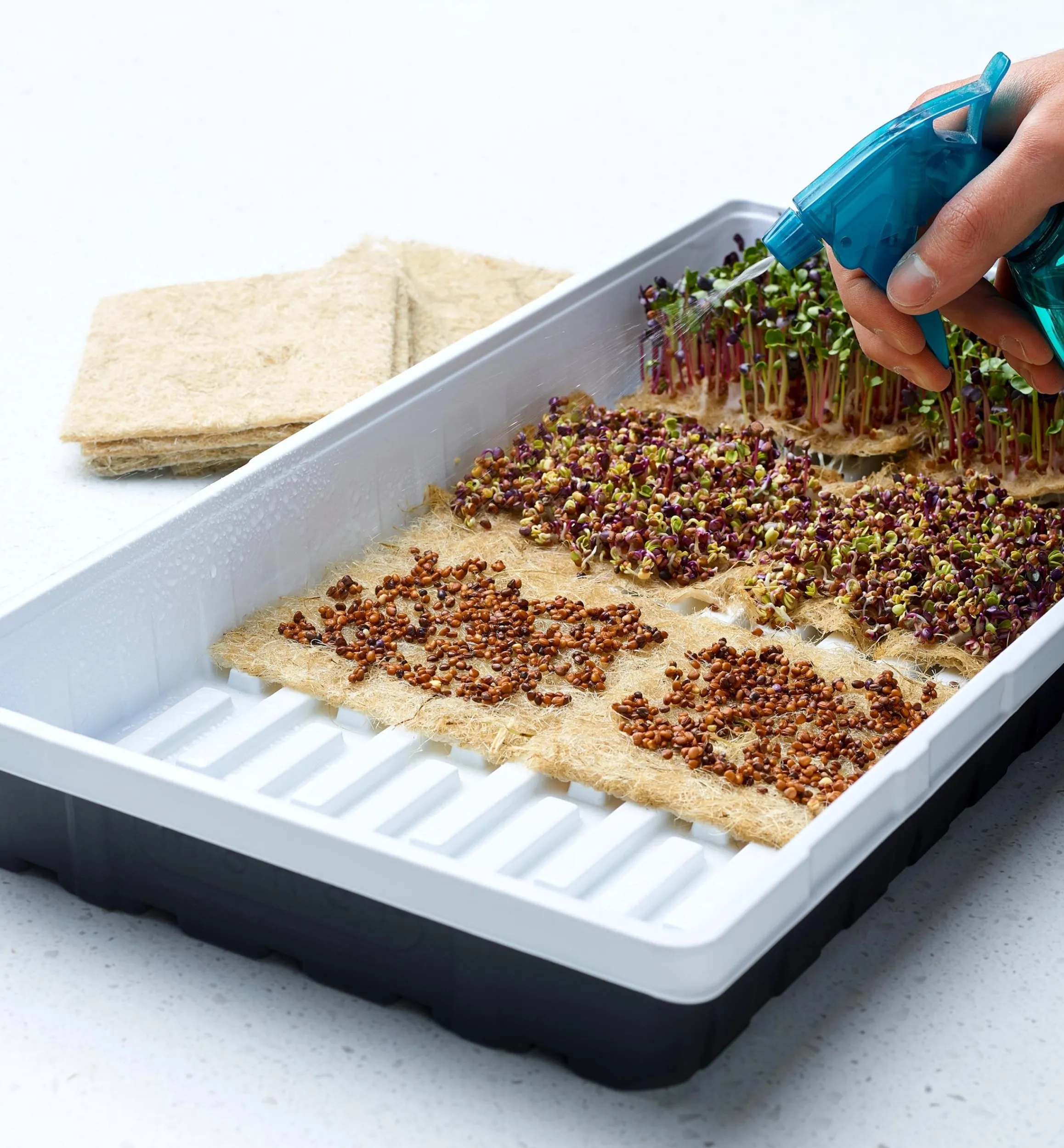 Lee Valley Seed Starting>Hemp-Fiber Grow Mats