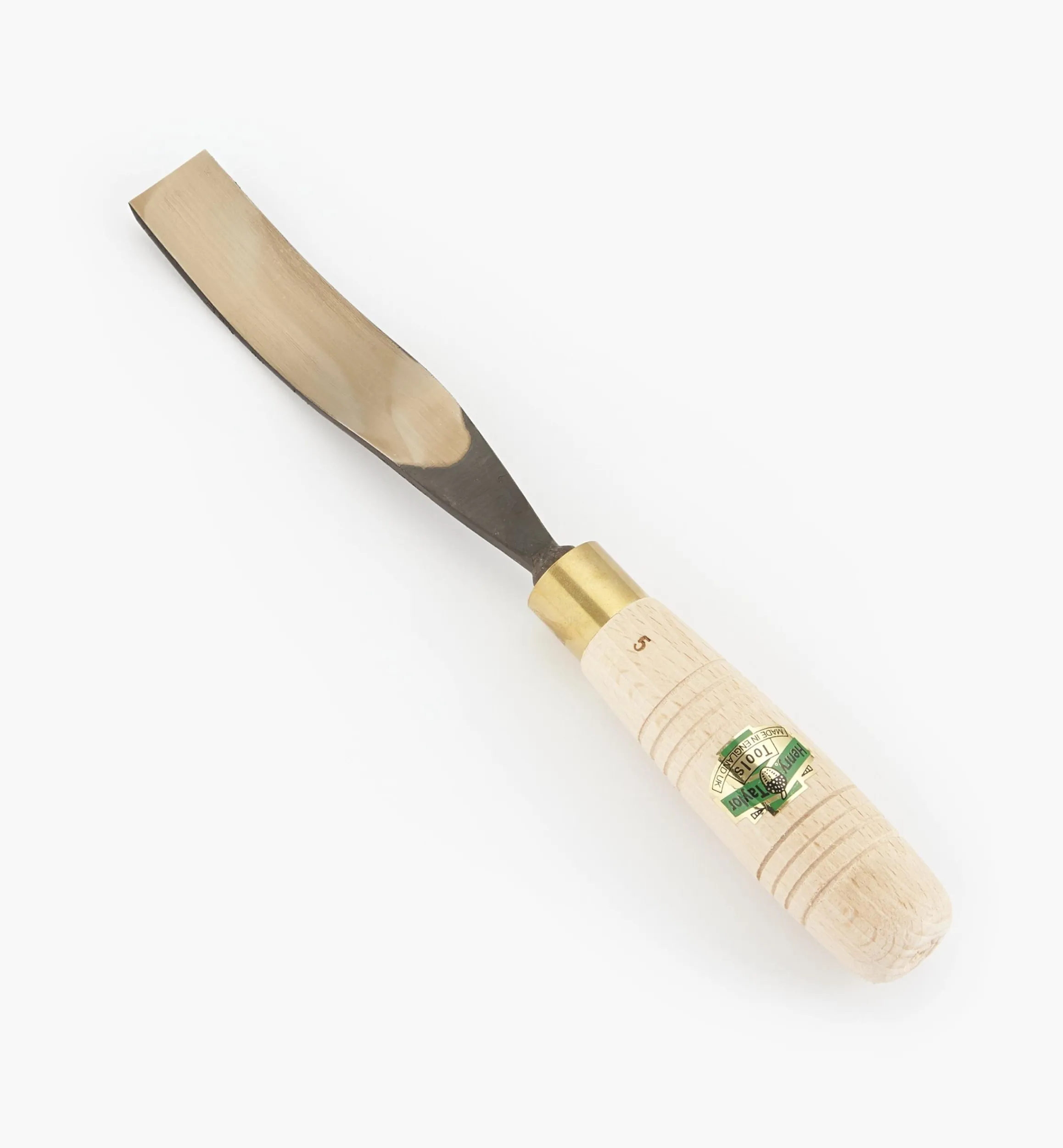 Lee Valley Hand Tools>Henry Taylor #5 Bent Gouges