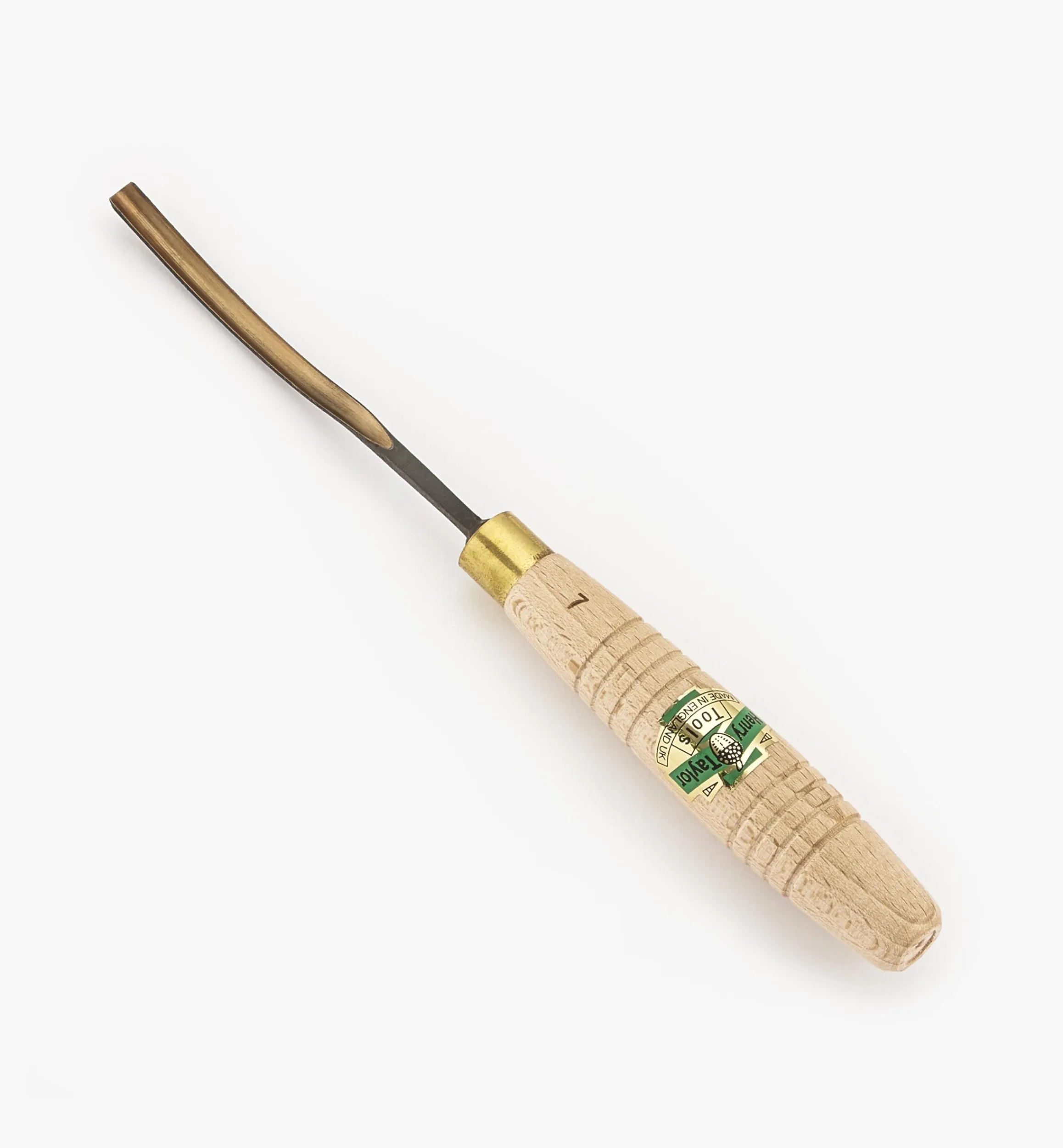 Lee Valley Hand Tools>Henry Taylor #7 Bent Gouges