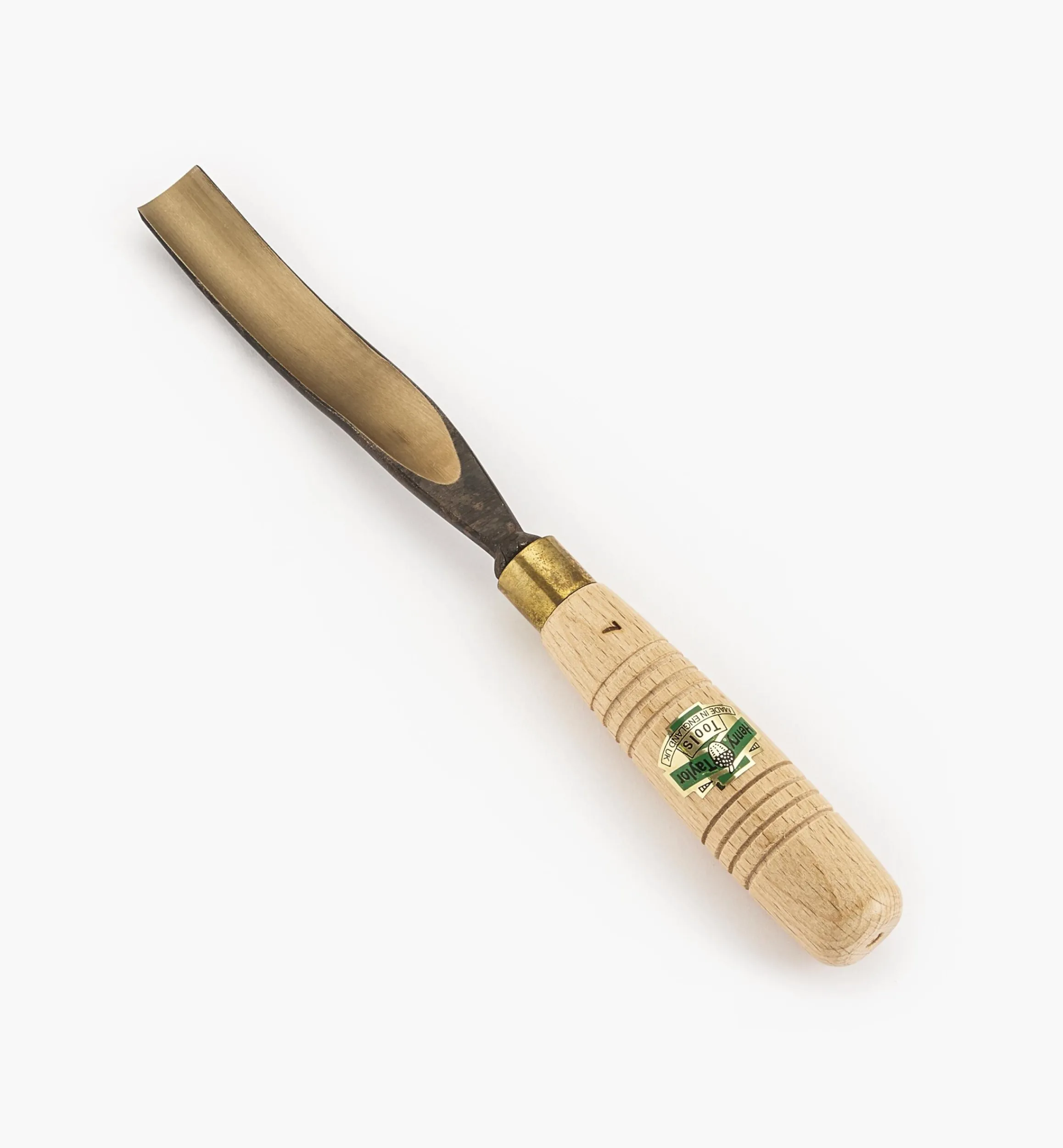 Lee Valley Hand Tools>Henry Taylor #7 Bent Gouges
