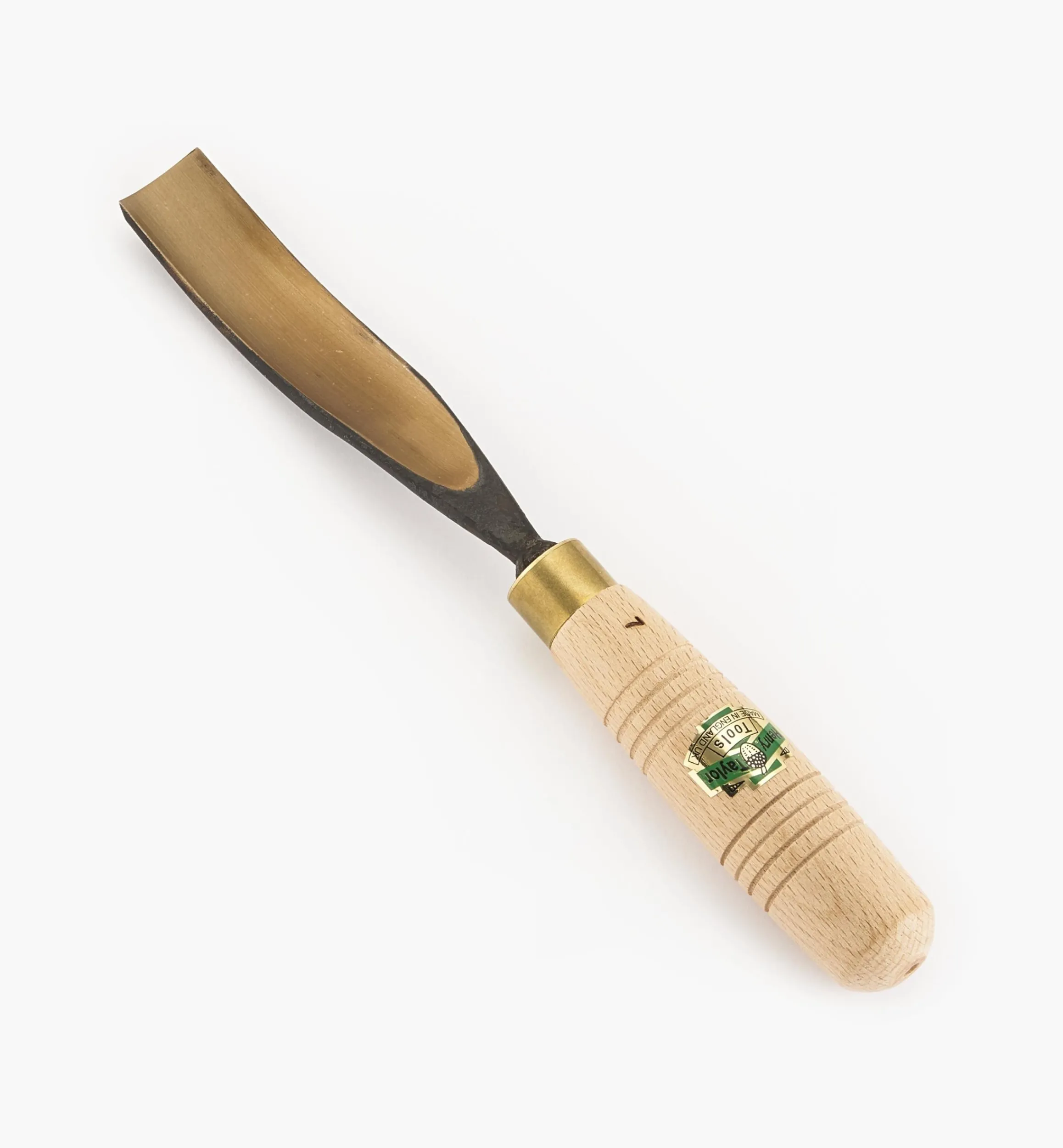 Lee Valley Hand Tools>Henry Taylor #7 Bent Gouges