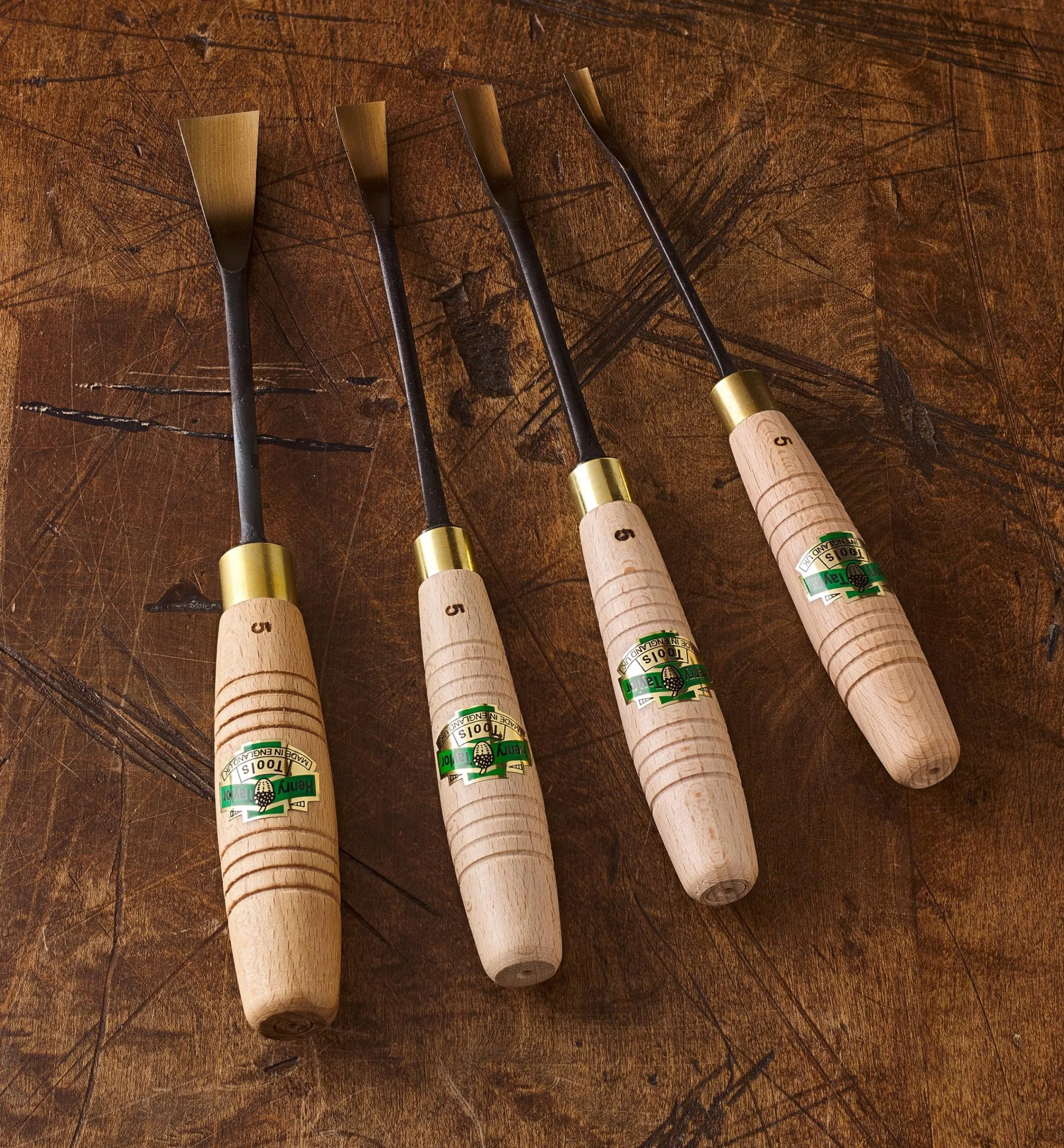 Lee Valley Hand Tools>Henry Taylor #5 Spoon Gouges