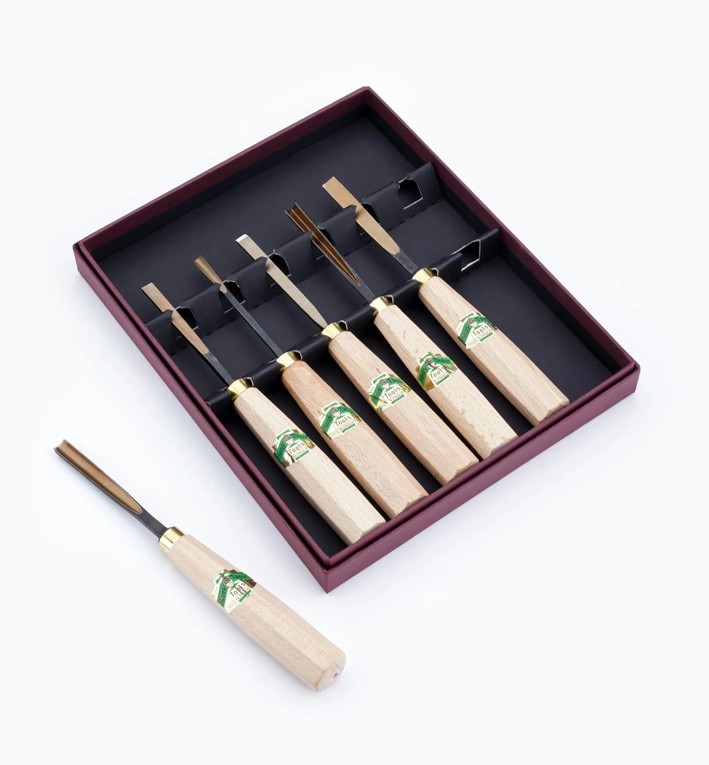 Lee Valley Hand Tools>Henry Taylor Carving Set