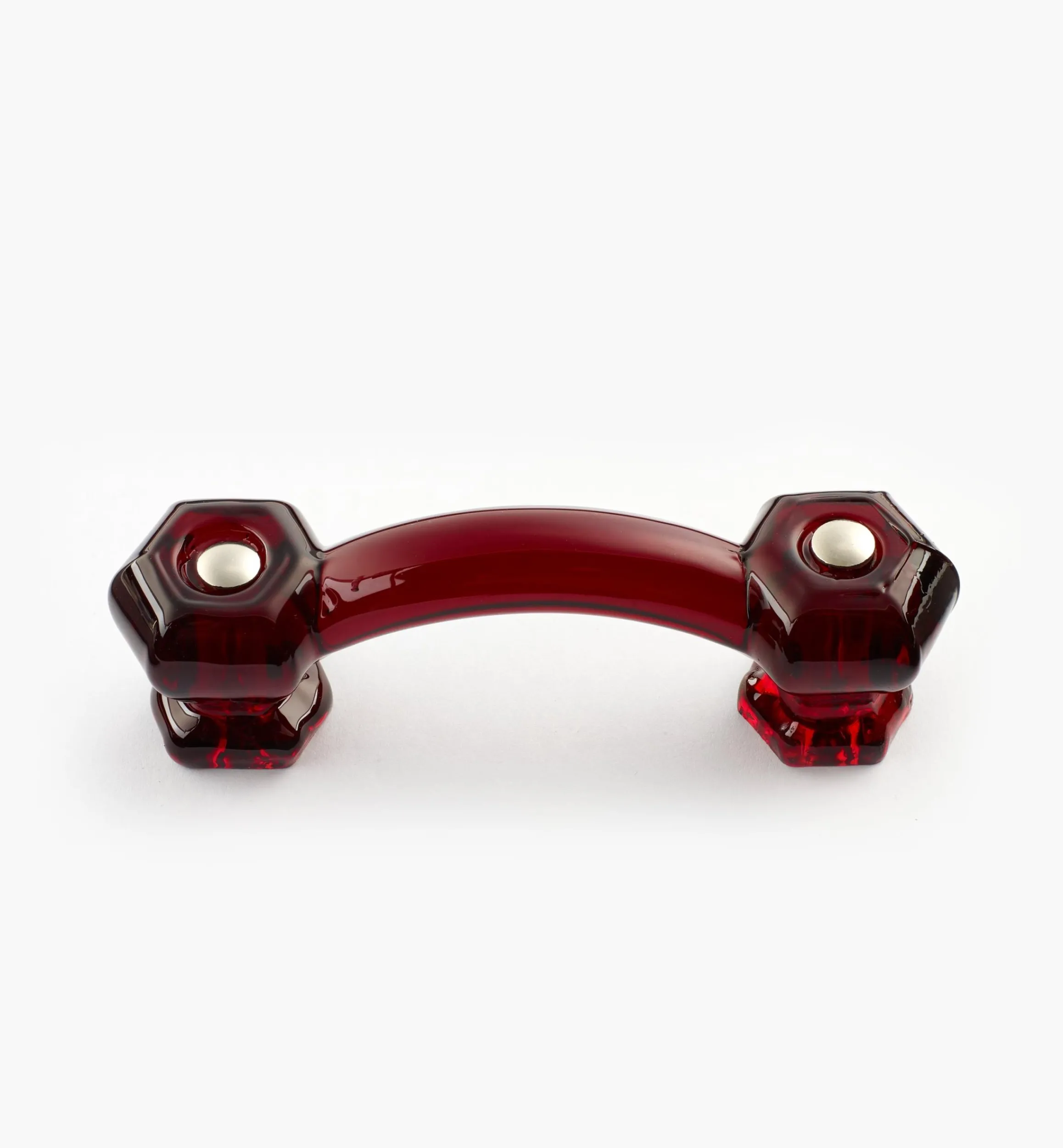 Lee Valley Handles>Hexagonal Glass Pull
