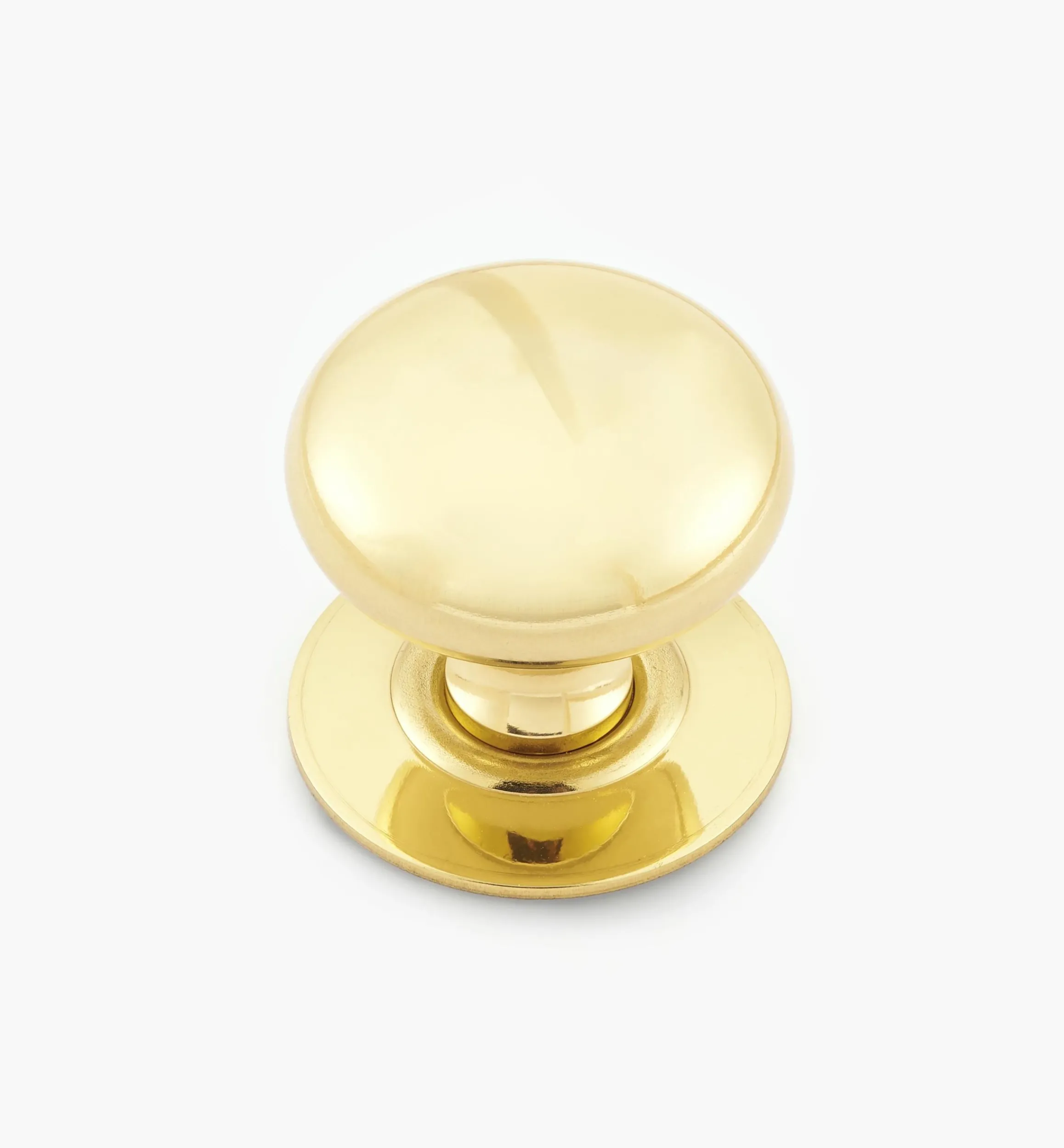 Lee Valley Knobs>Hollow Brass Knobs With Escutcheons
